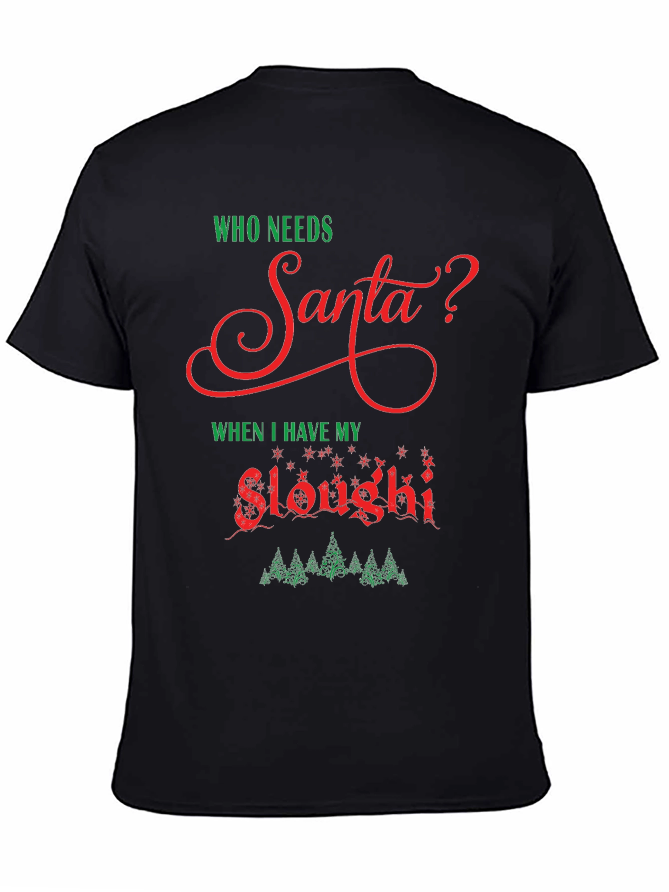 Funny Sloughi Christmas T-Shirt