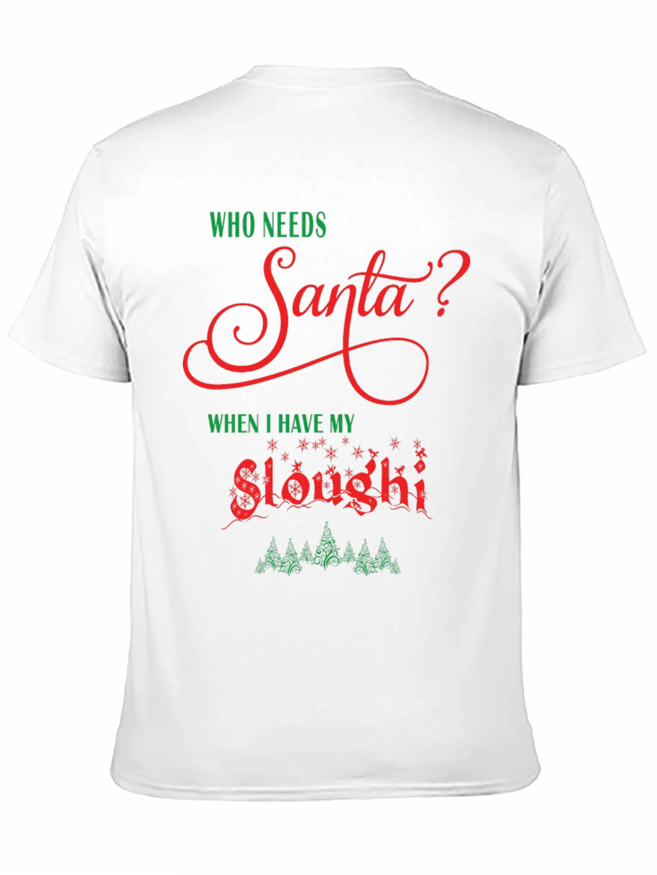 Funny Sloughi Christmas T-Shirt