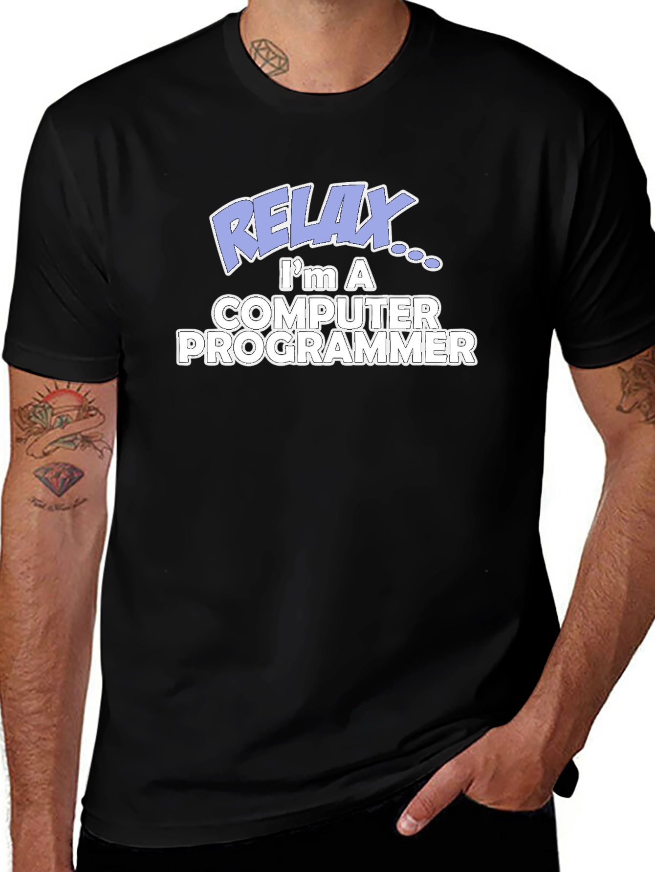 Relax Im A Computer Programmer T-Shirt