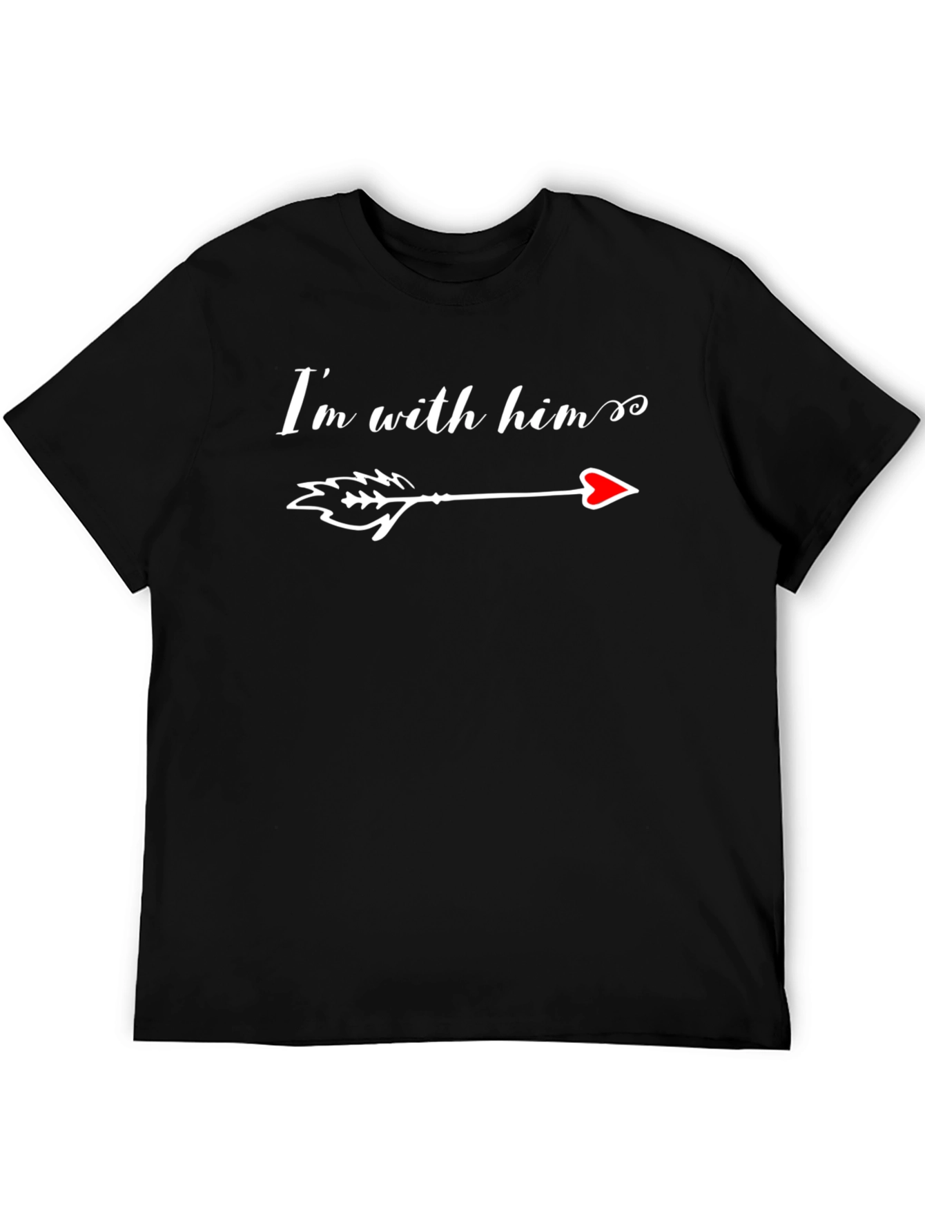 Im With Him Arrow Graphic T-Shirt