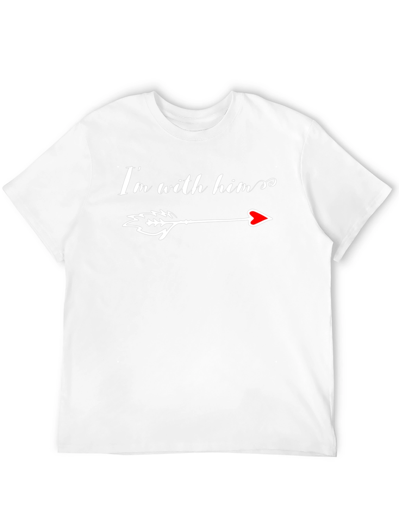 Im With Him Arrow Graphic T-Shirt