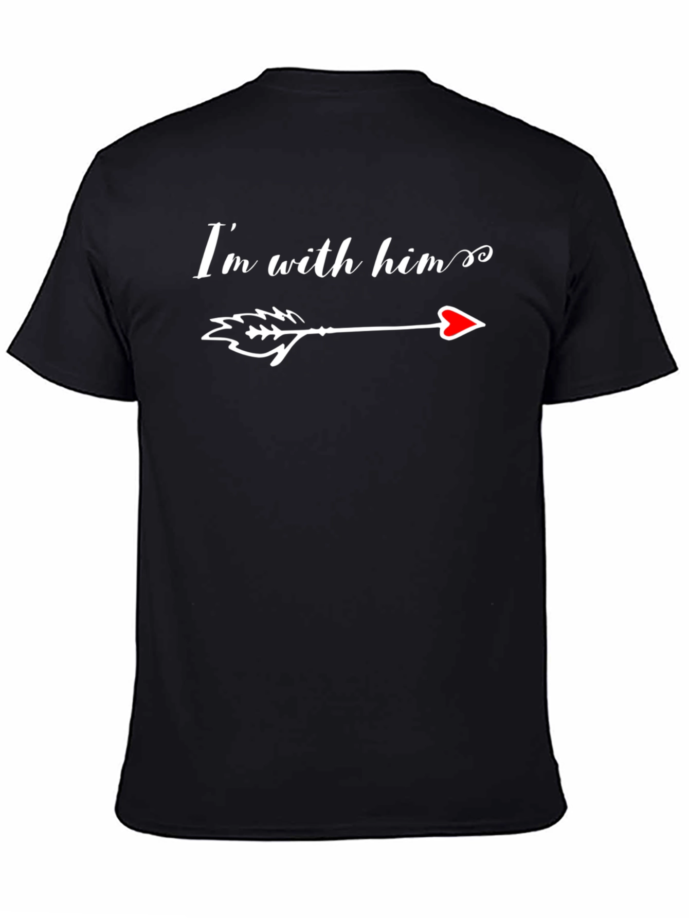 Im With Him Arrow Graphic T-Shirt