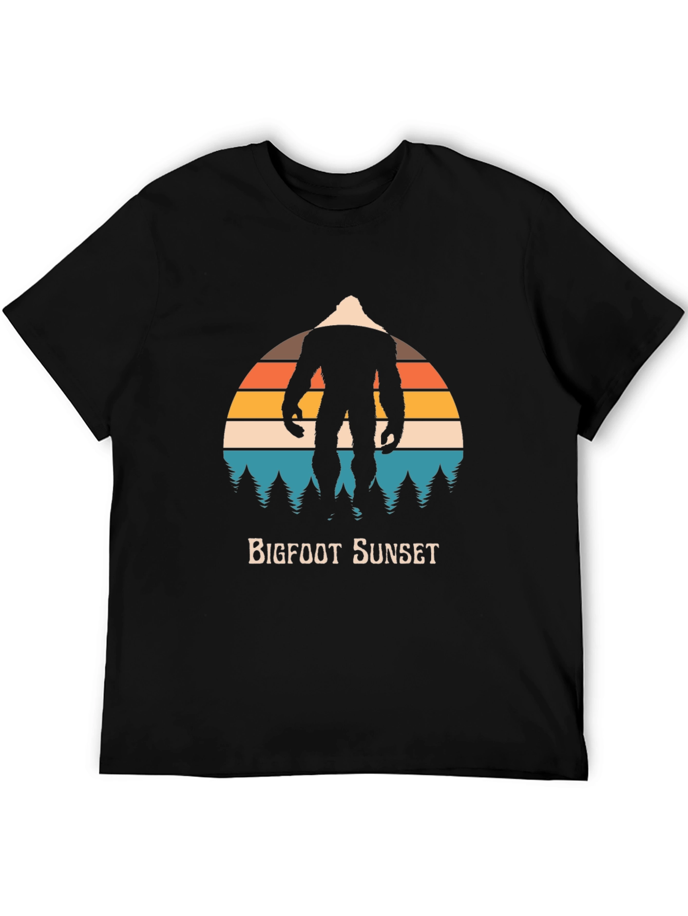 Bigfoot Sunset Graphic Tee