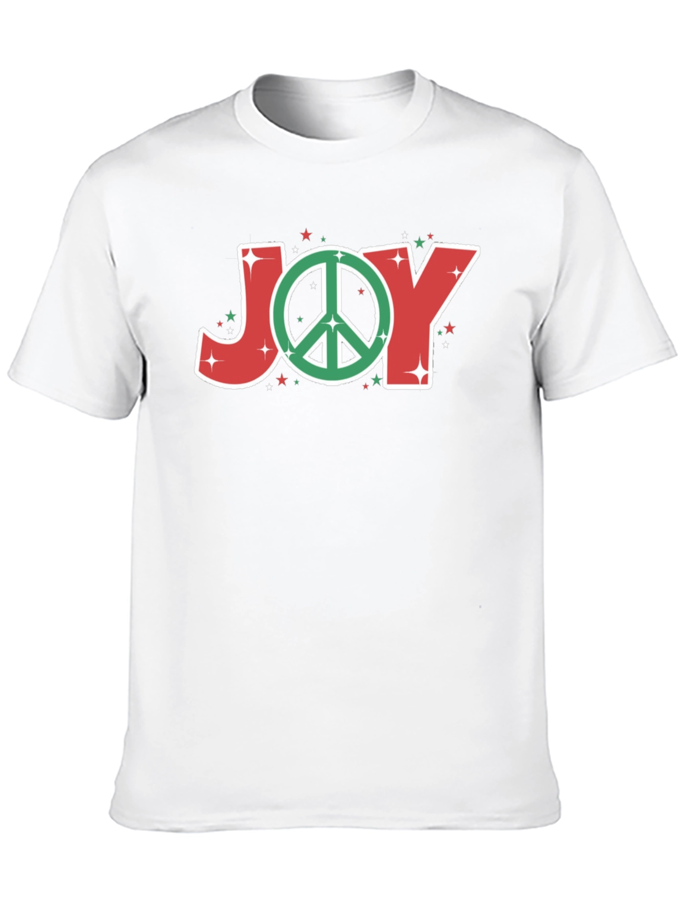 Peaceful Joy T-Shirt - Holiday Cheer