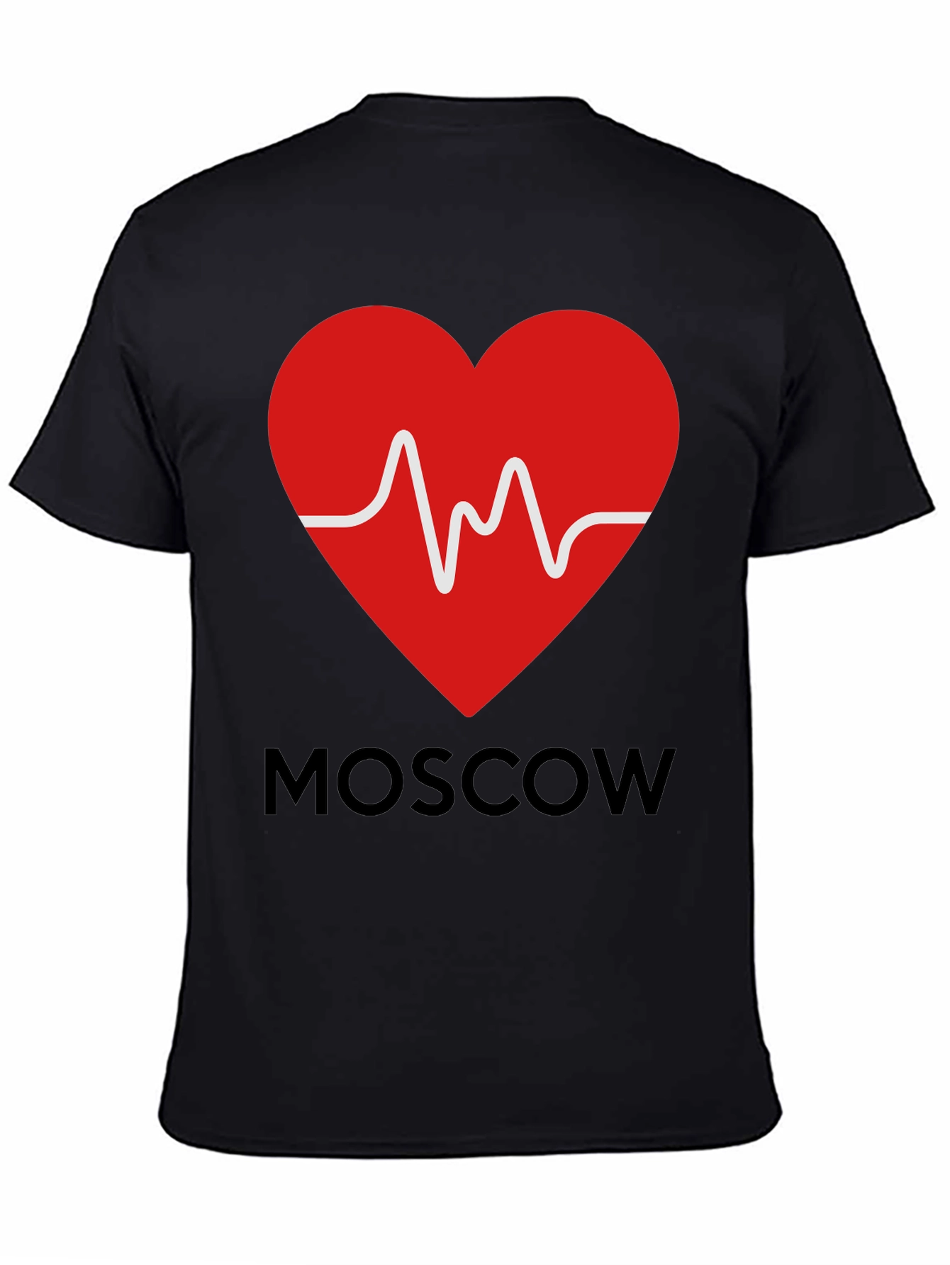 Moscow Heartbeat T-Shirt - City Pride Tee