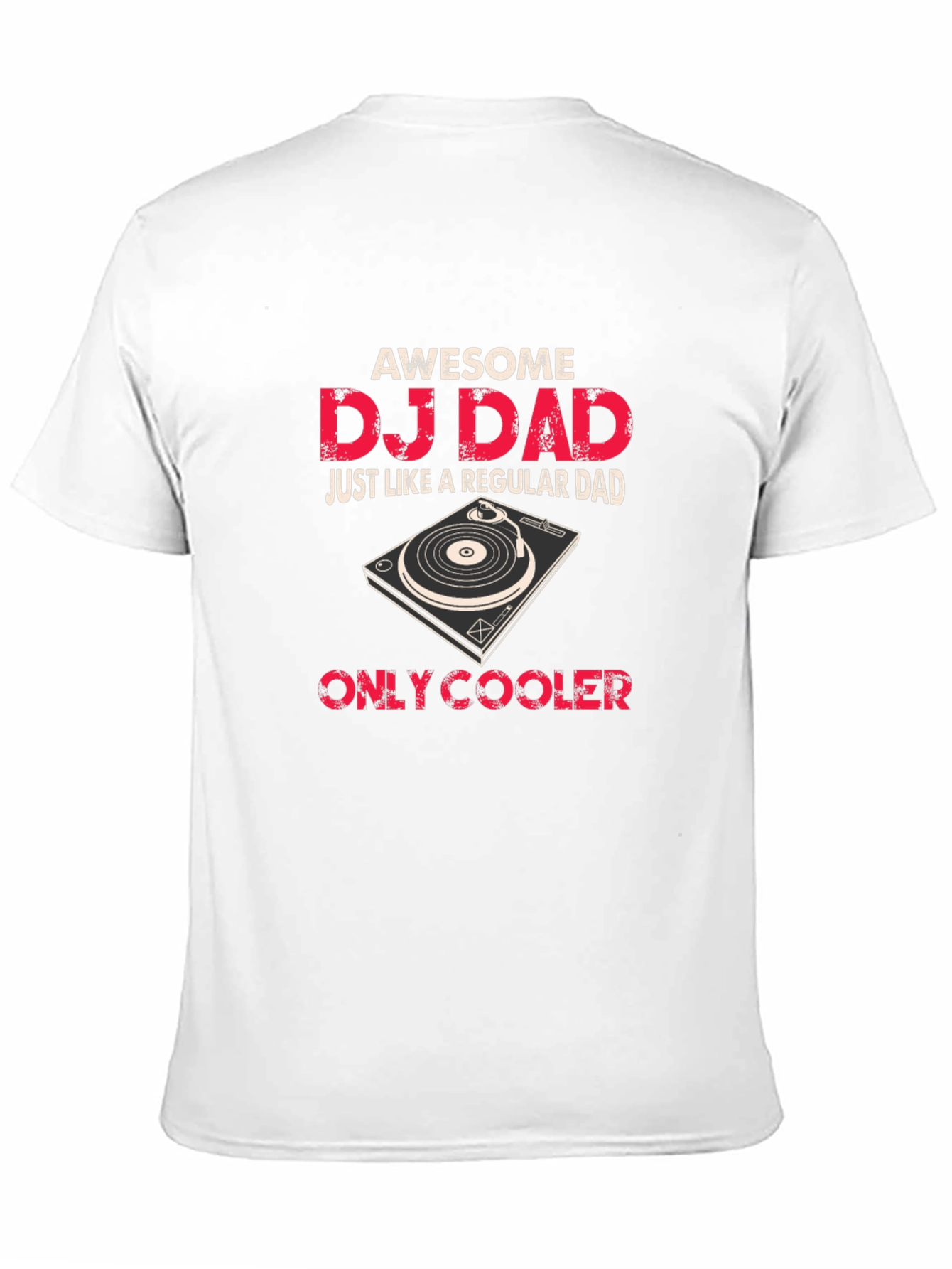Awesome DJ Dad Graphic T-Shirt