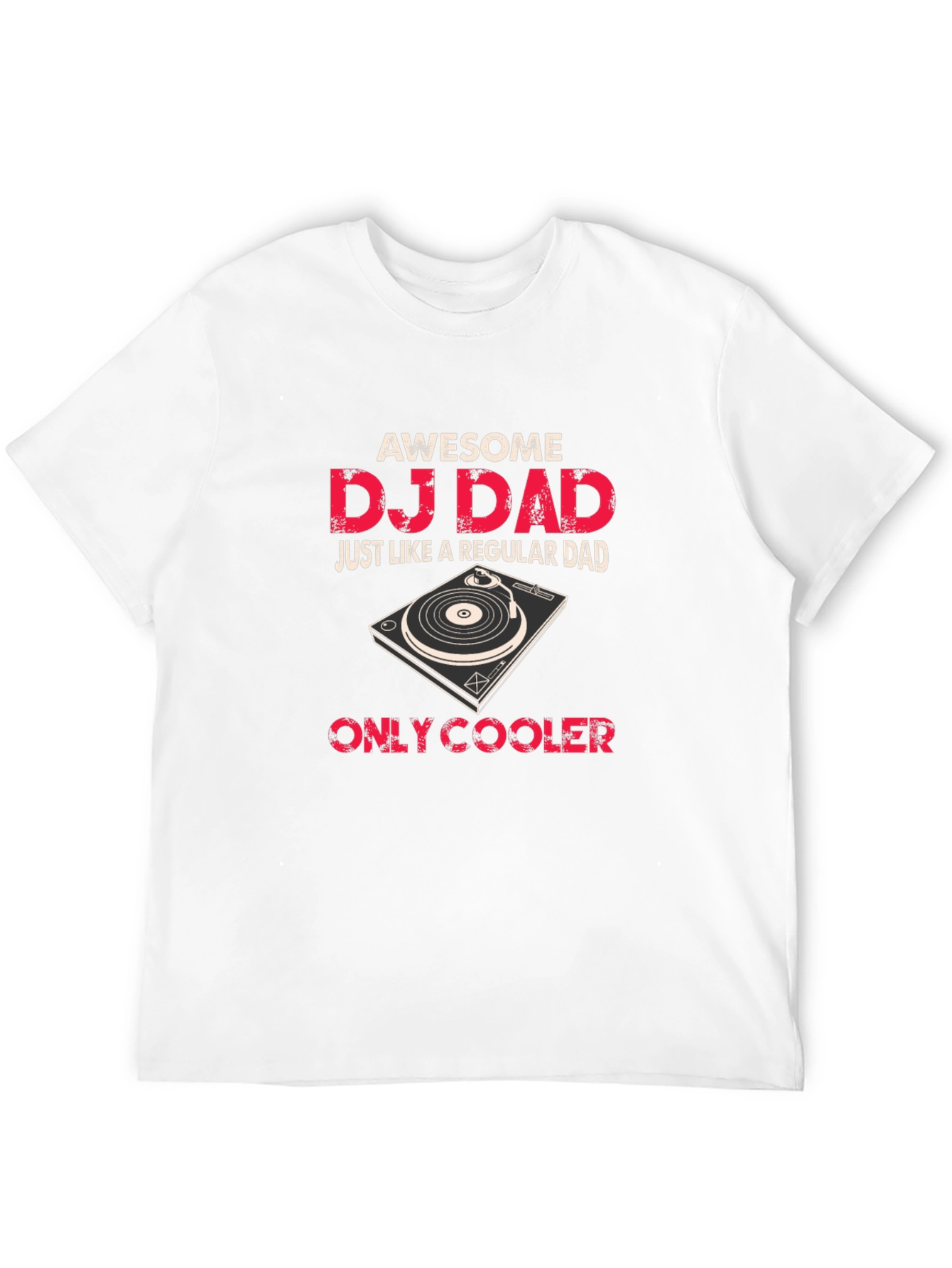 Awesome DJ Dad Graphic T-Shirt