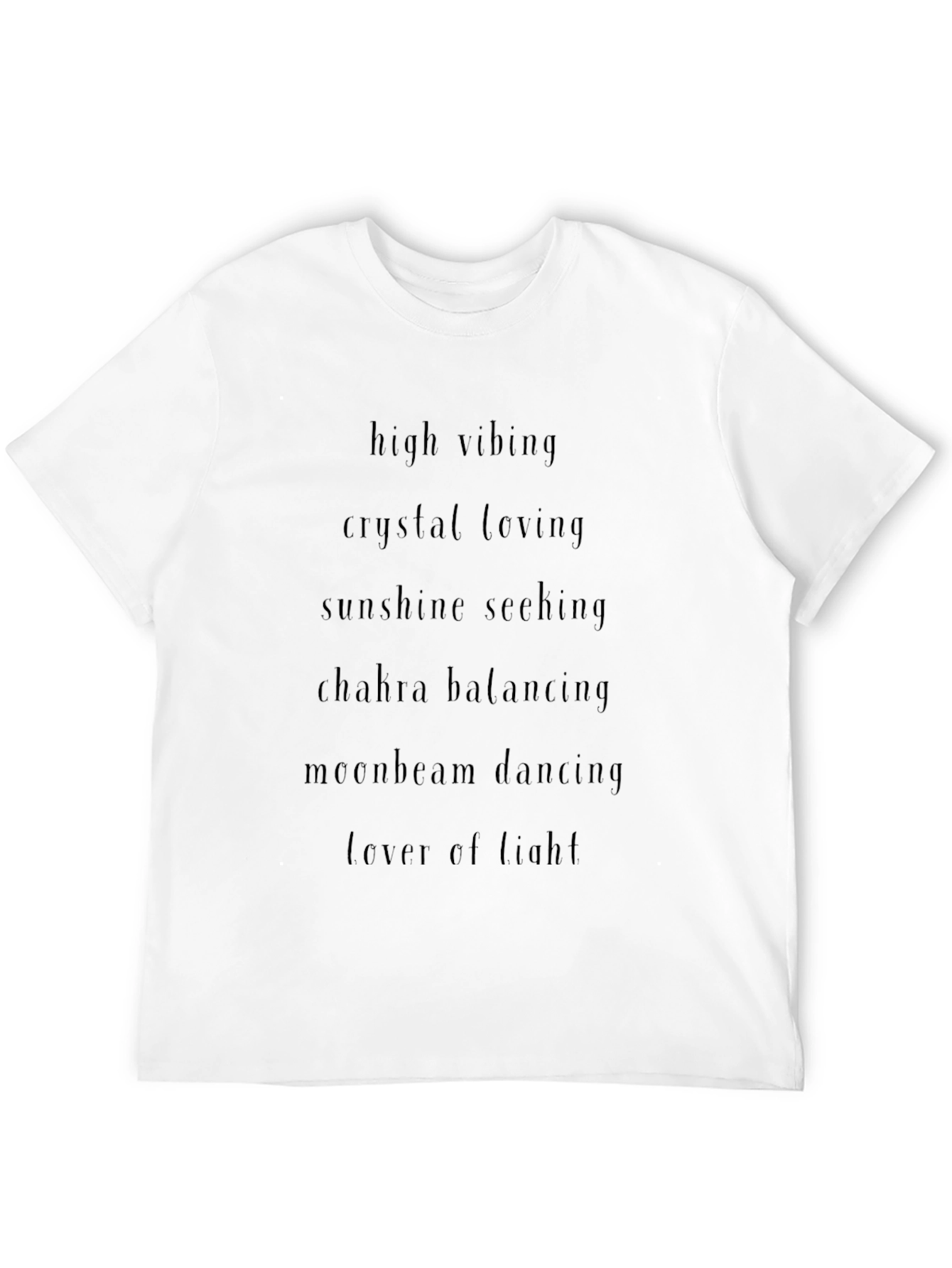 High Vibing Graphic T-Shirt - Black