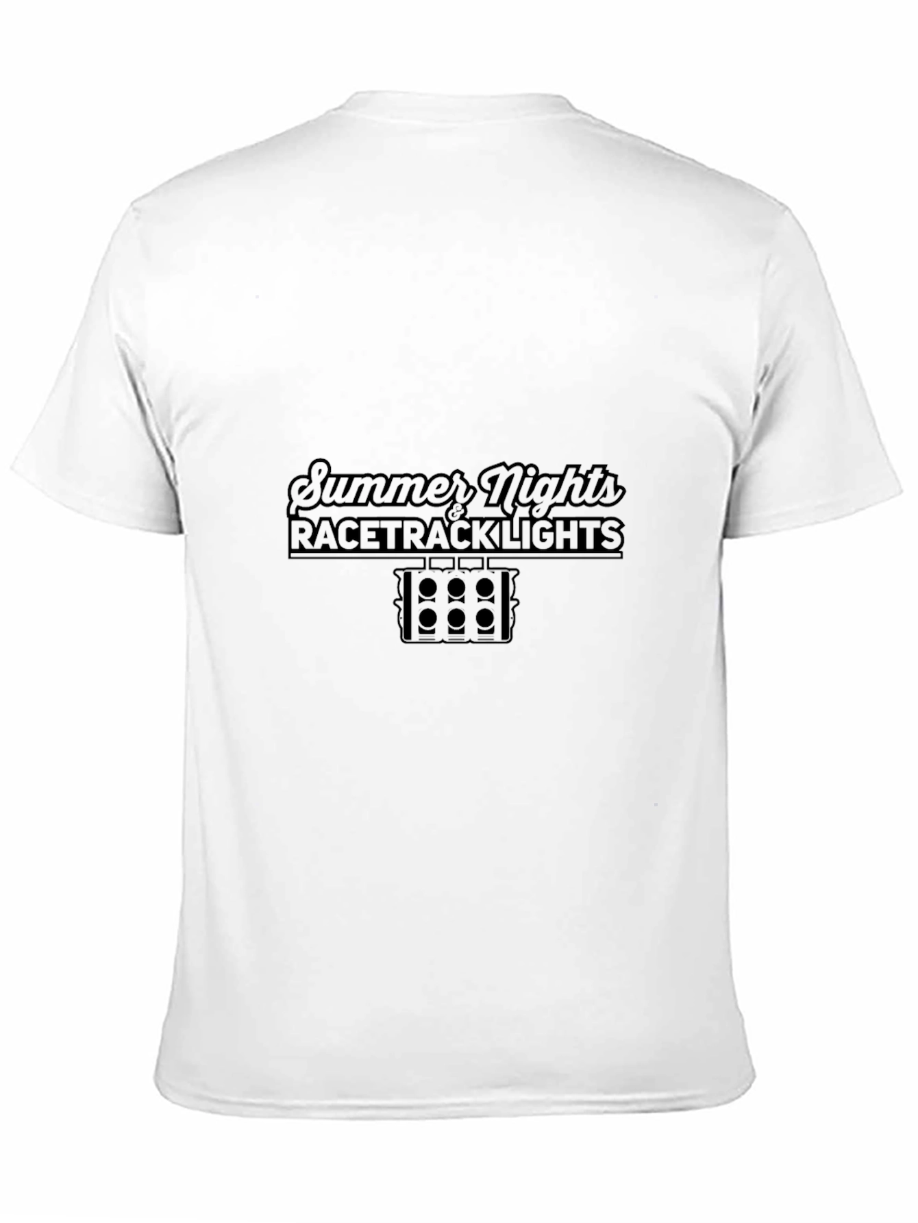 Summer Nights Racetrack Lights Graphic Tee