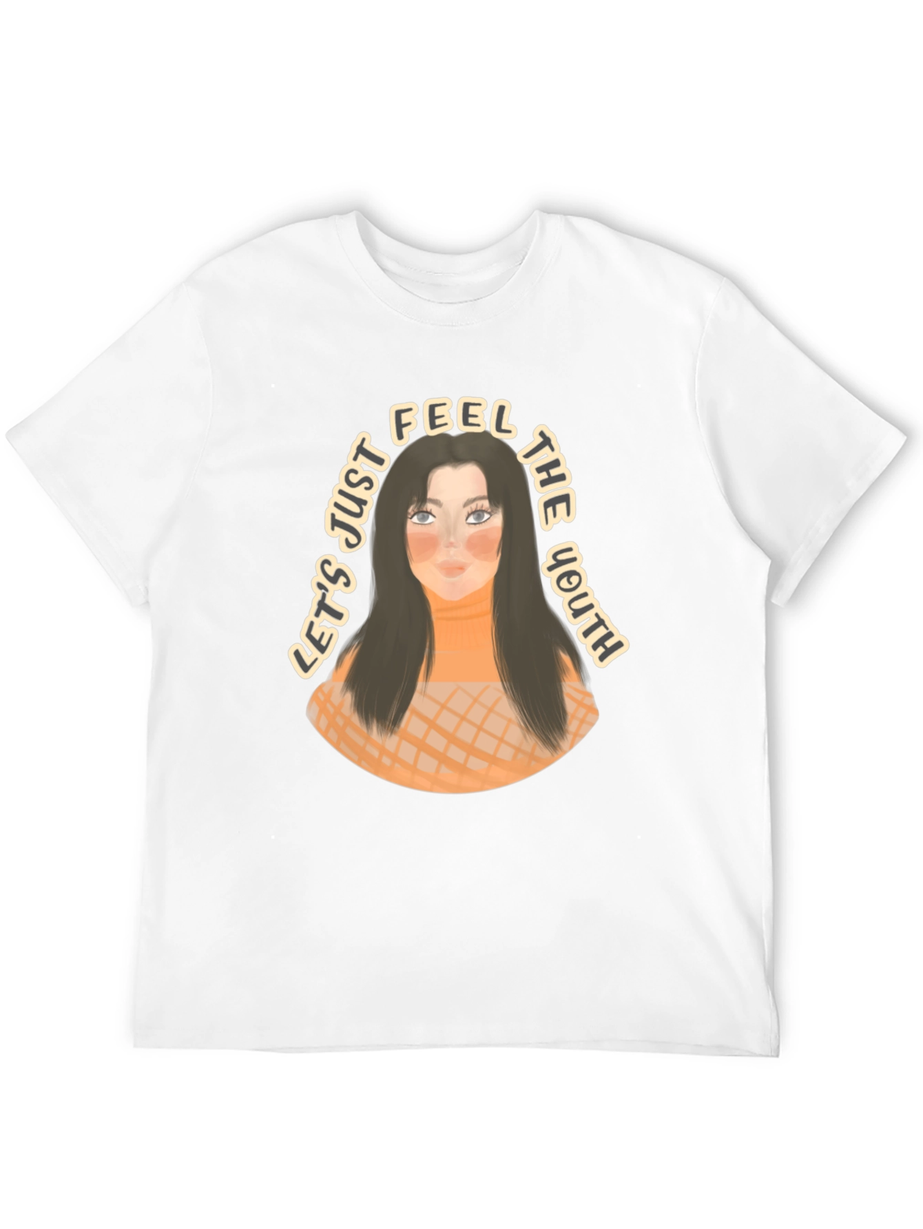 Youthful Graphic Tee - Lets Just Feel the Youth