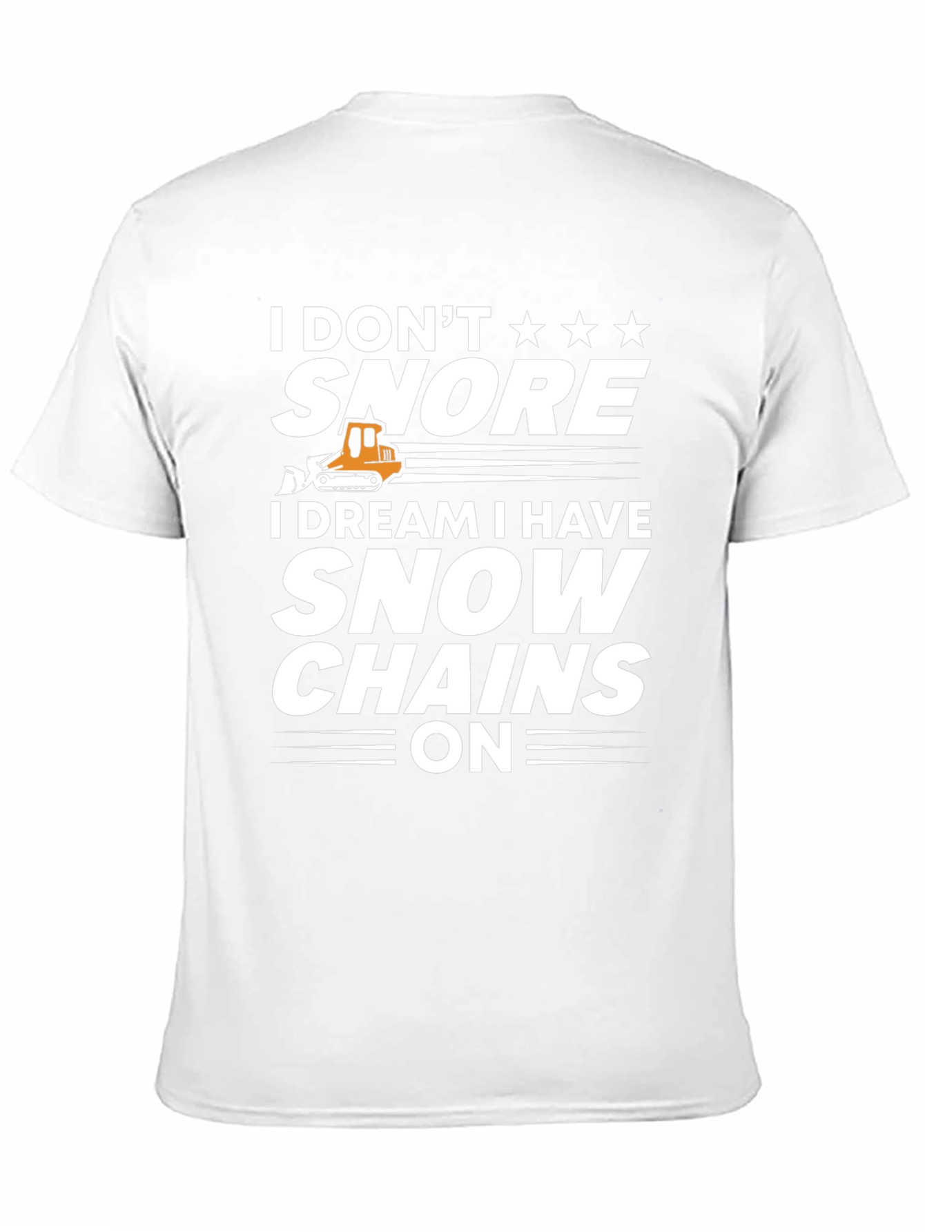 Funny I Dont Snore Graphic Tee