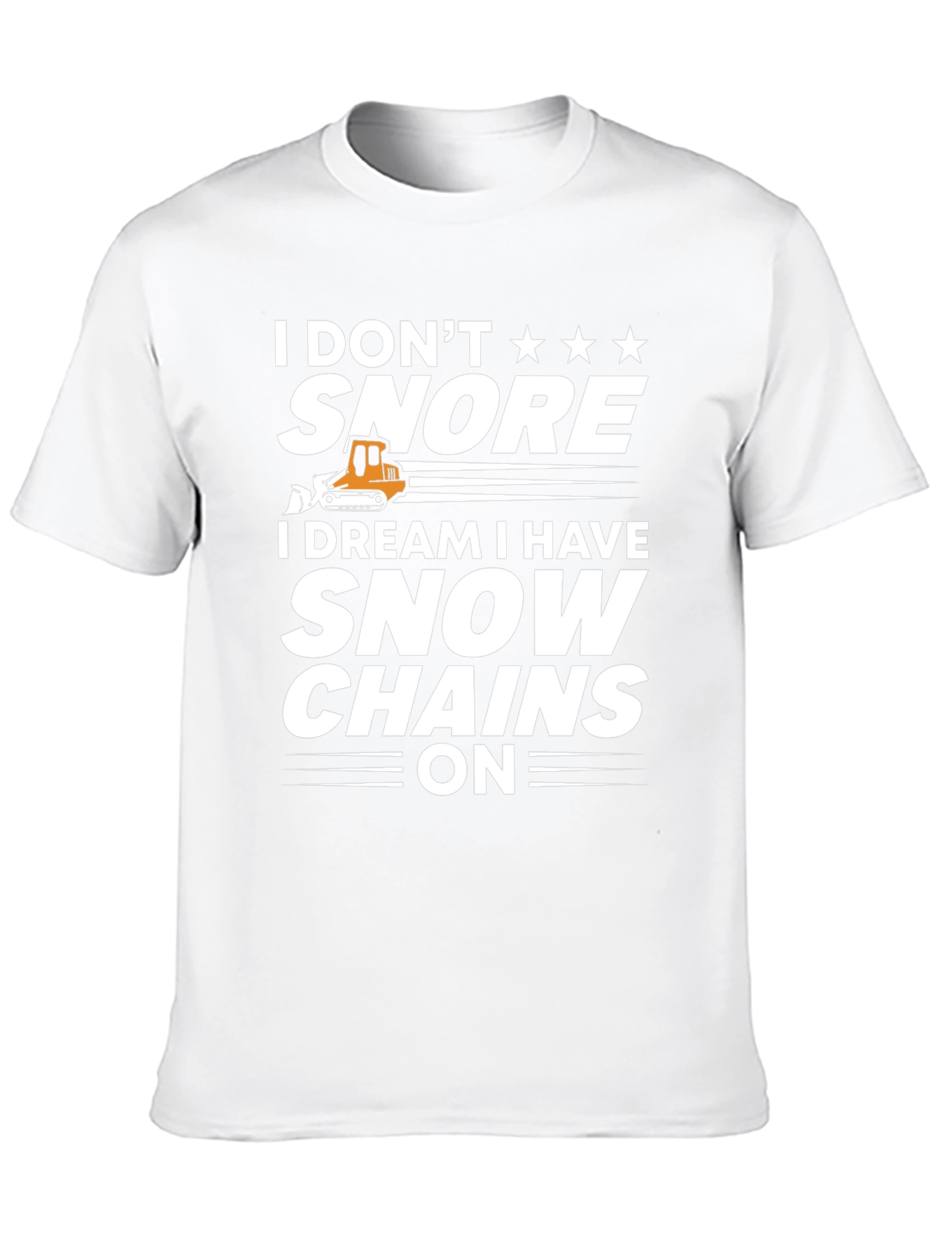 Funny I Dont Snore Graphic Tee