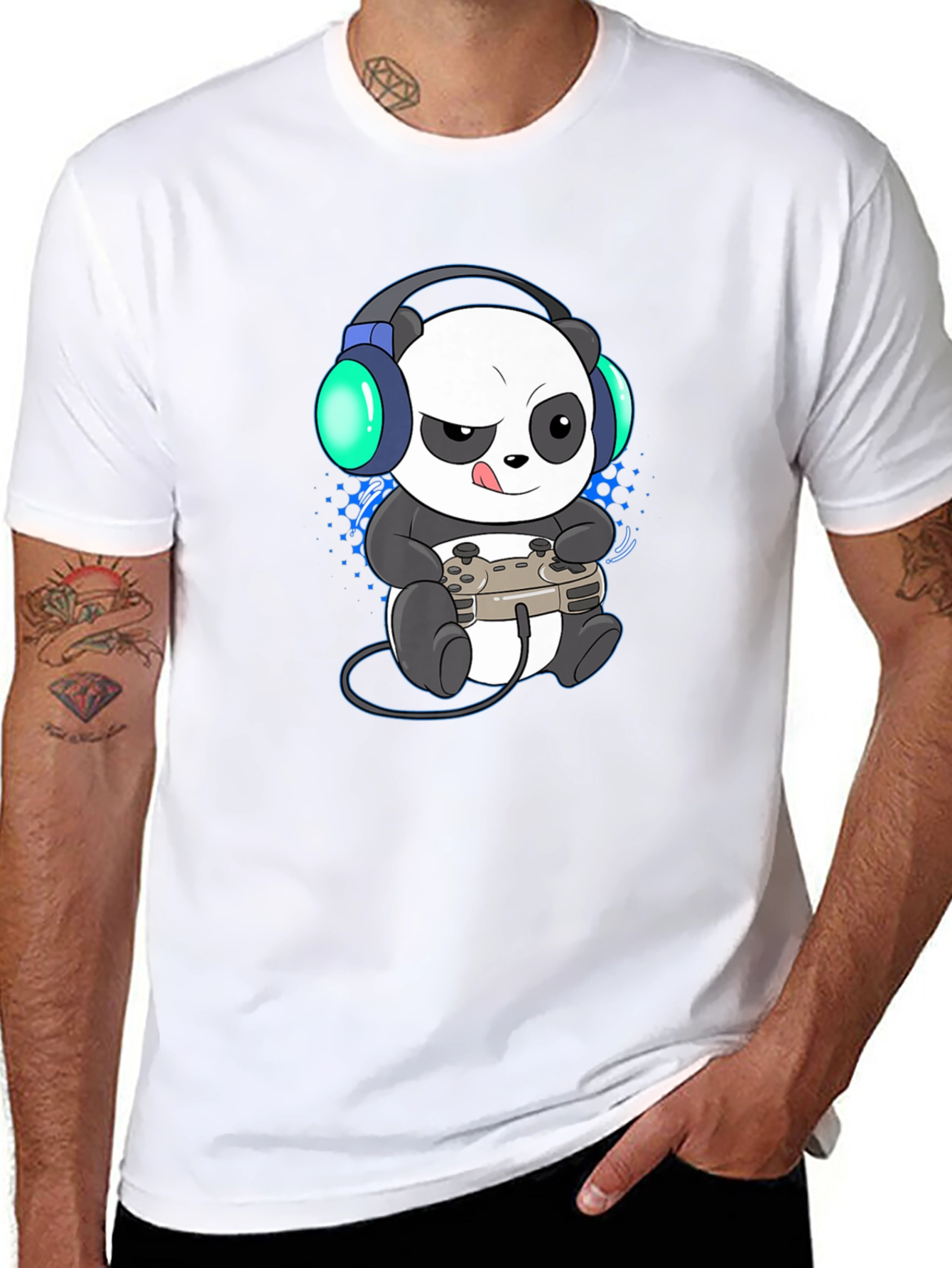 Gamer Panda T-Shirt