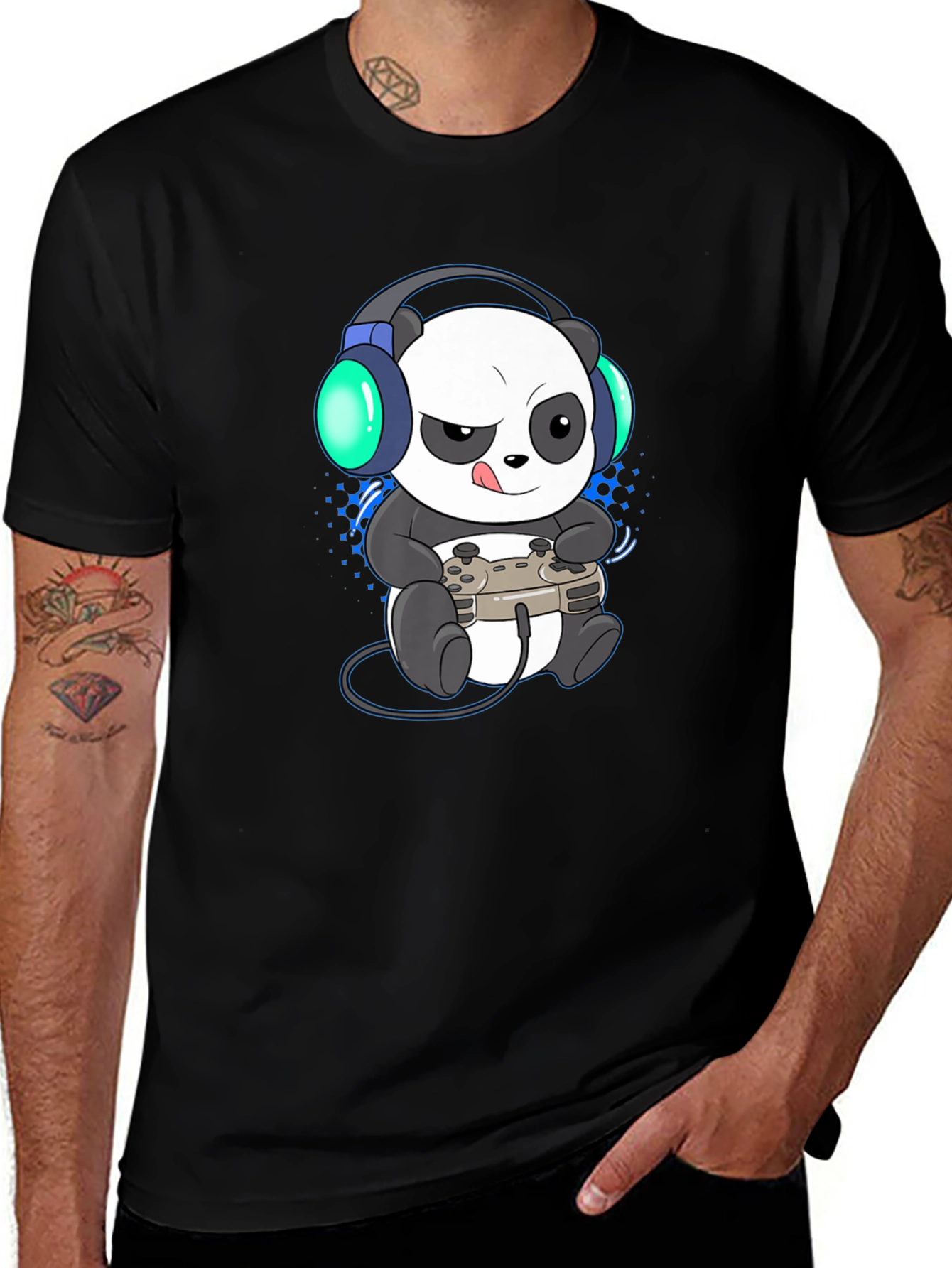 Gamer Panda T-Shirt