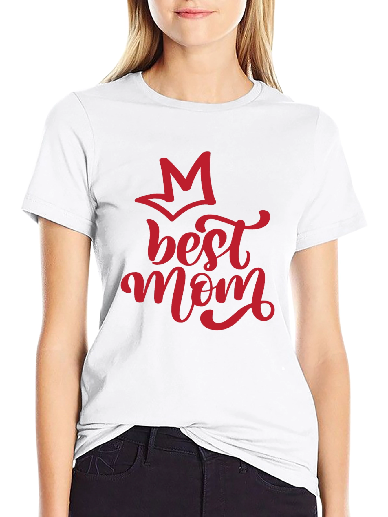 Best Mom Ever T-Shirt - Crown Design