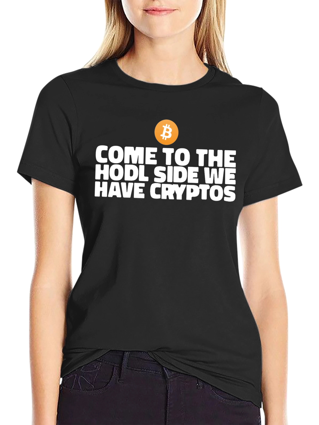 HODL Crypto T-Shirt - Bitcoin Enthusiast
