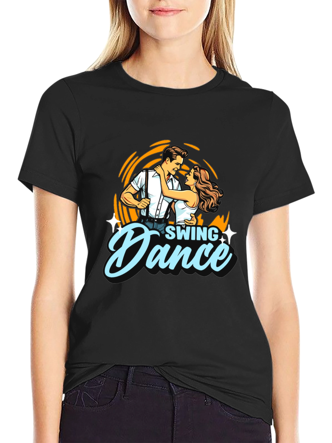 Swing Dance T-Shirt Couple Dancing Tee