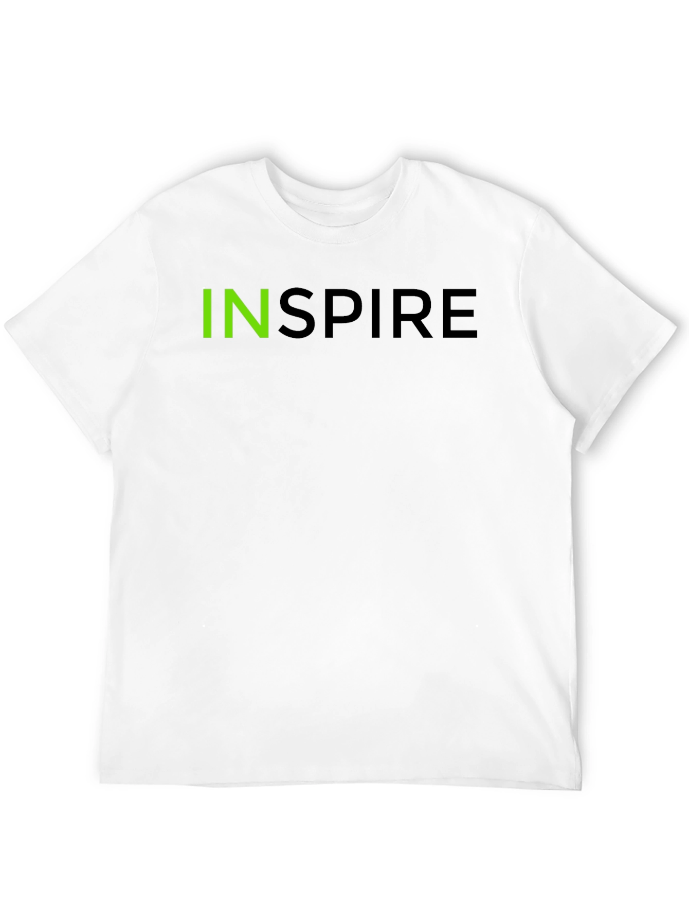 Inspire Graphic Tee - Black Cotton Blend