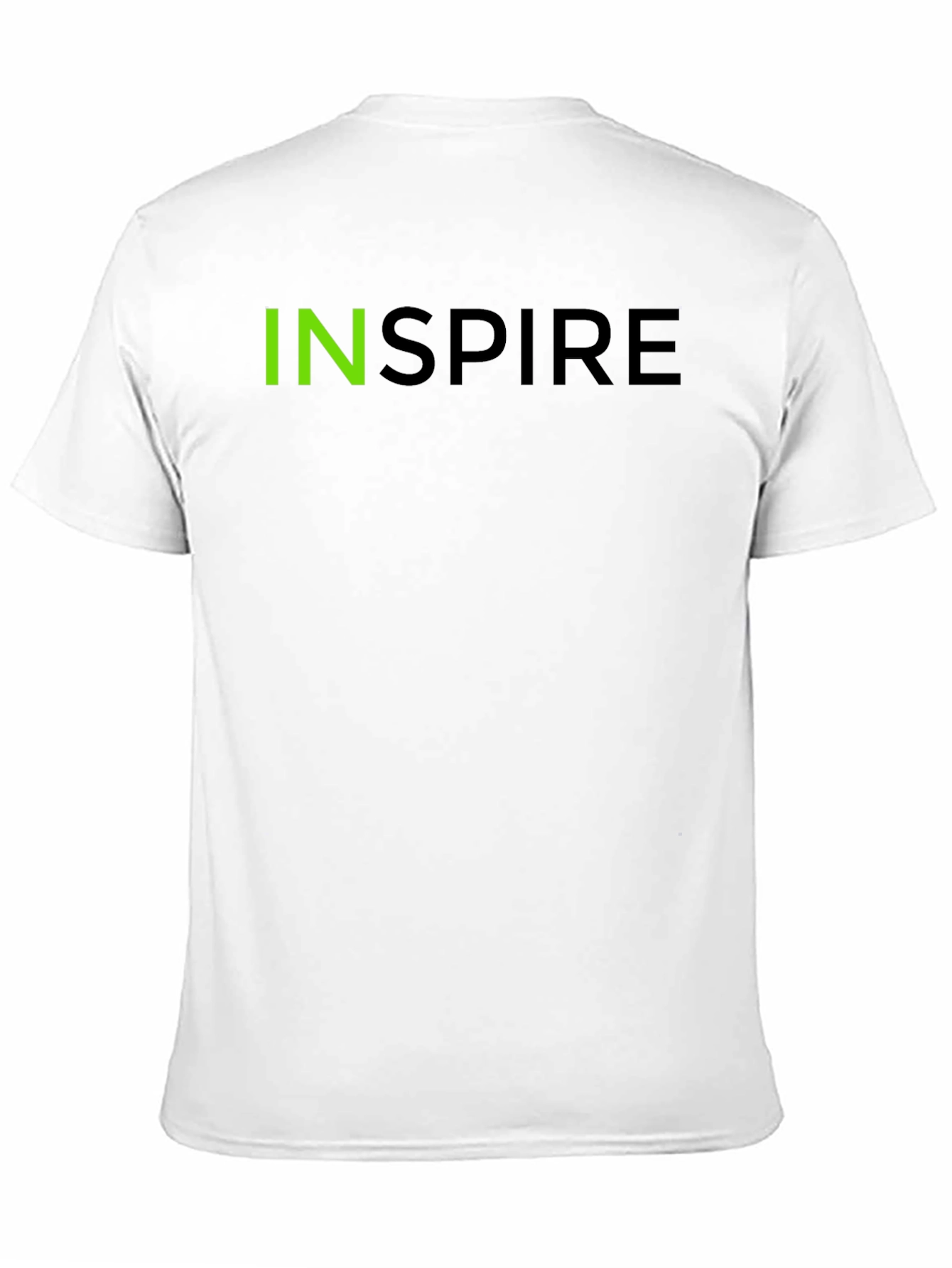 Inspire Graphic Tee - Black Cotton Blend