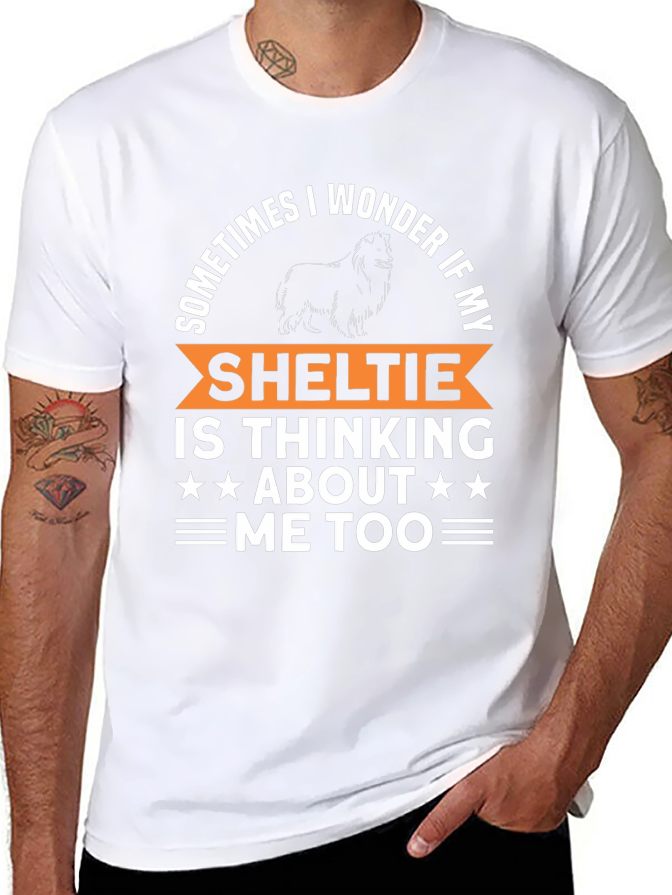 Sheltie Dog Lover Graphic T-Shirt