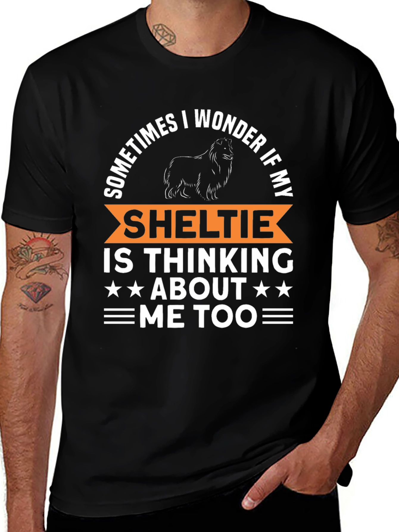 Sheltie Dog Lover Graphic T-Shirt