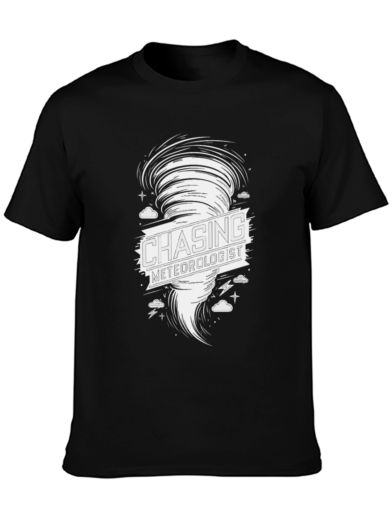 Chasing Meteorologist Graphic T-Shirt