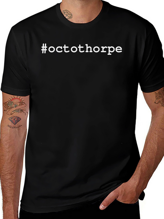 Octothorpe Hashtag Black T-Shirt