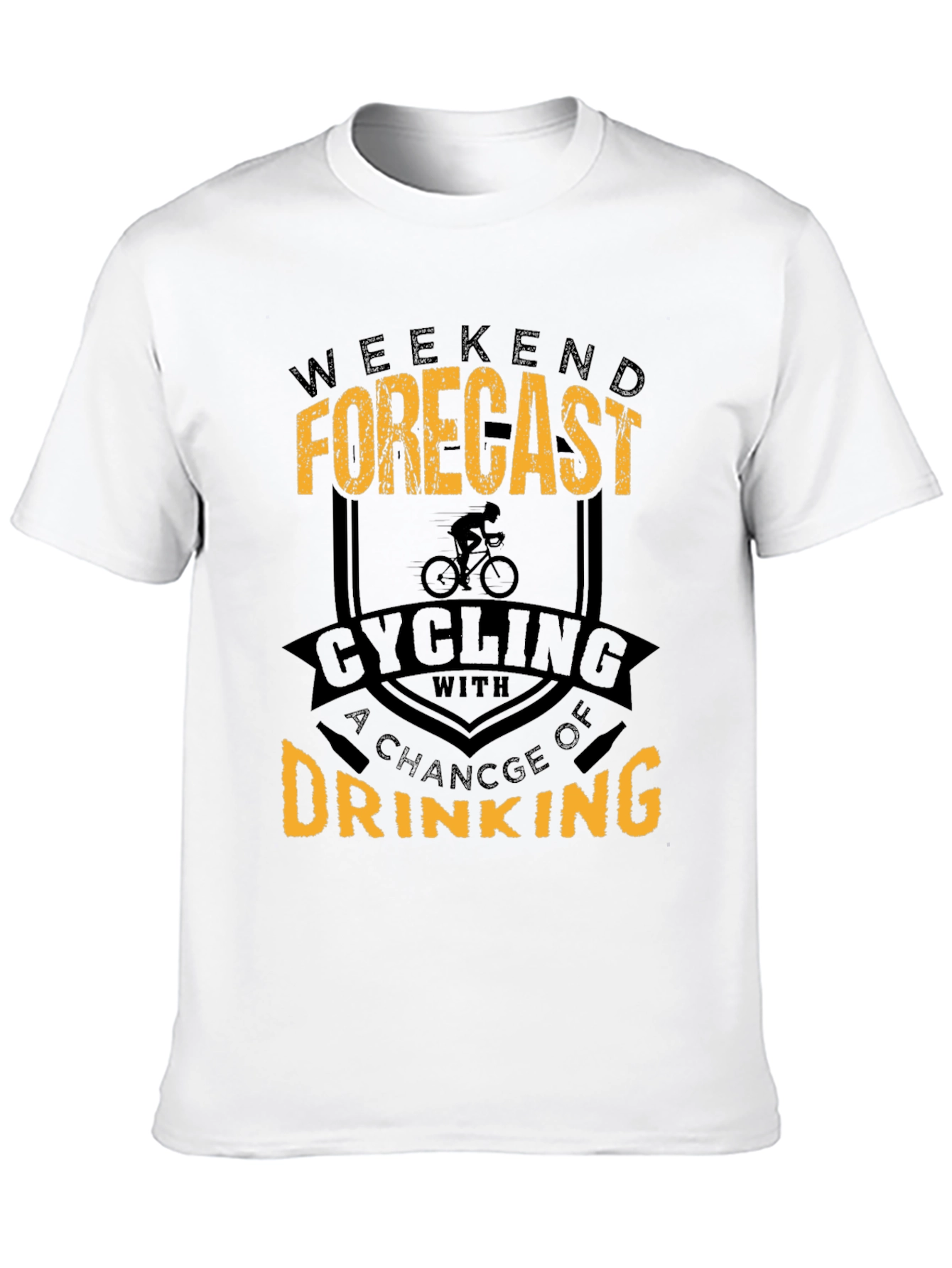 Cycling & Drinking Forecast T-Shirt