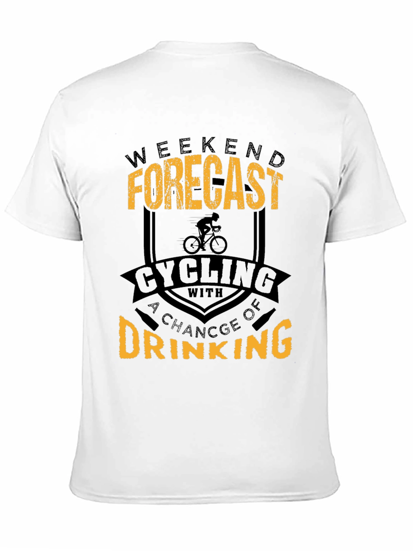 Cycling & Drinking Forecast T-Shirt