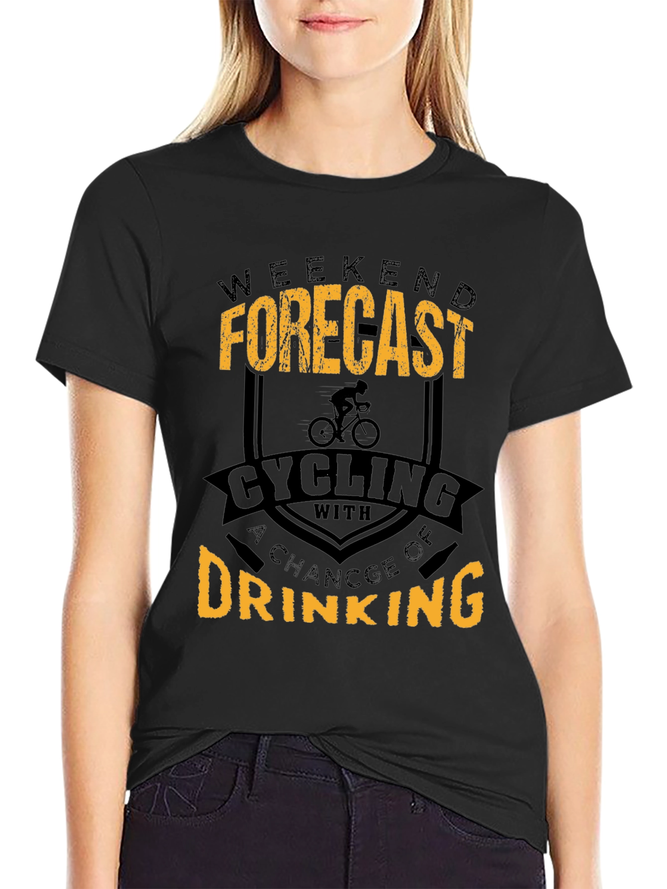 Cycling & Drinking Forecast T-Shirt