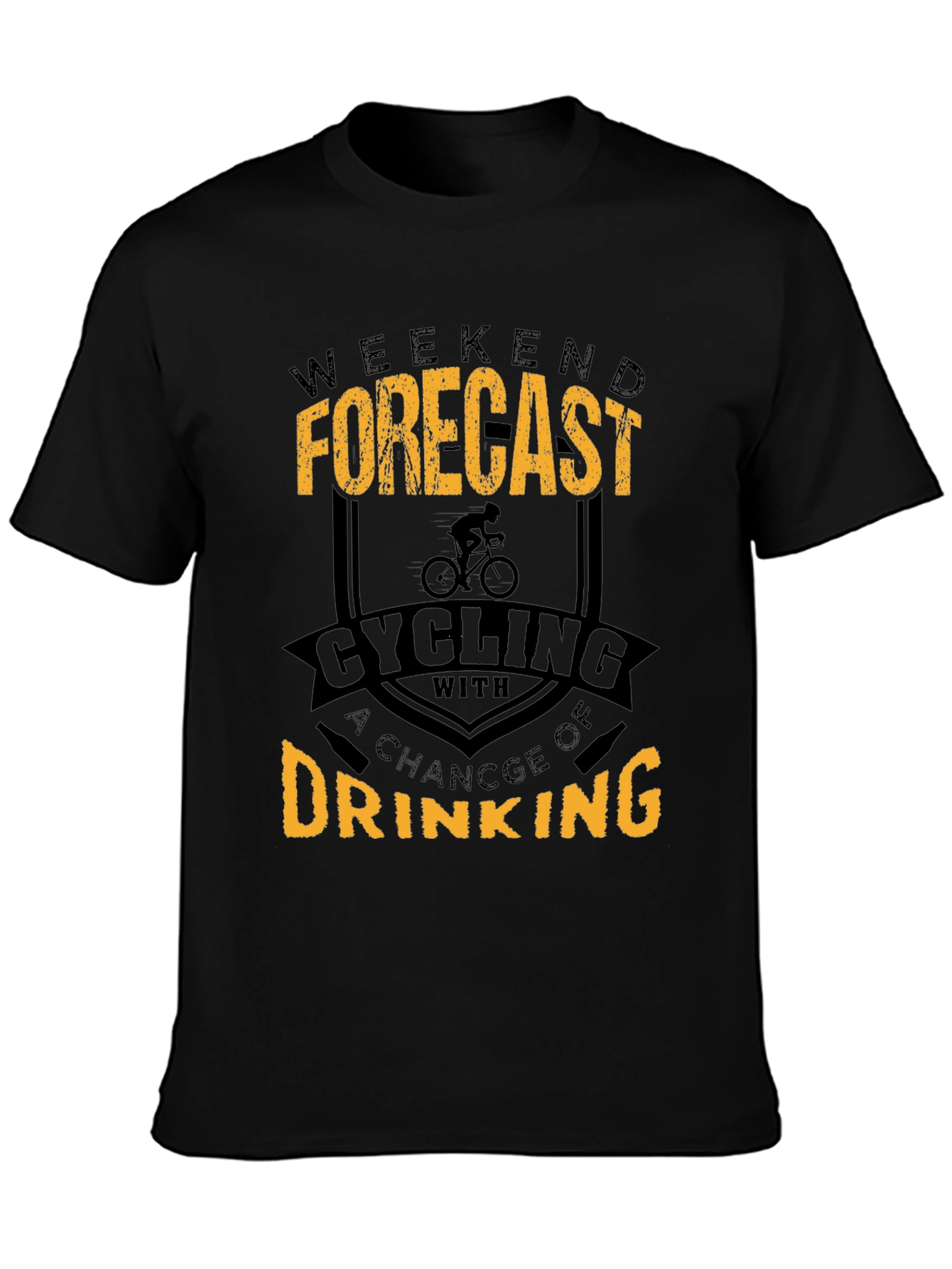 Cycling & Drinking Forecast T-Shirt