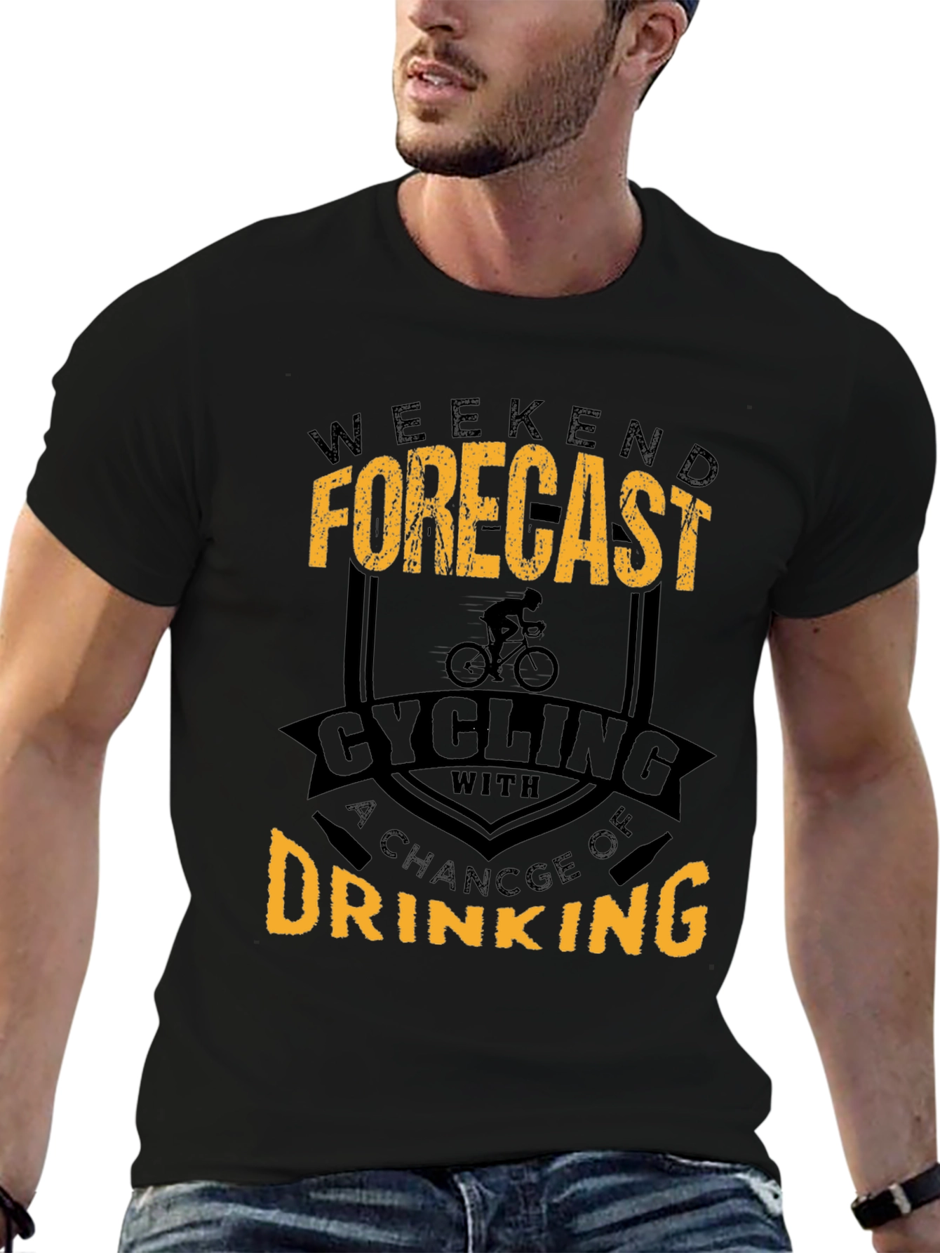 Cycling & Drinking Forecast T-Shirt