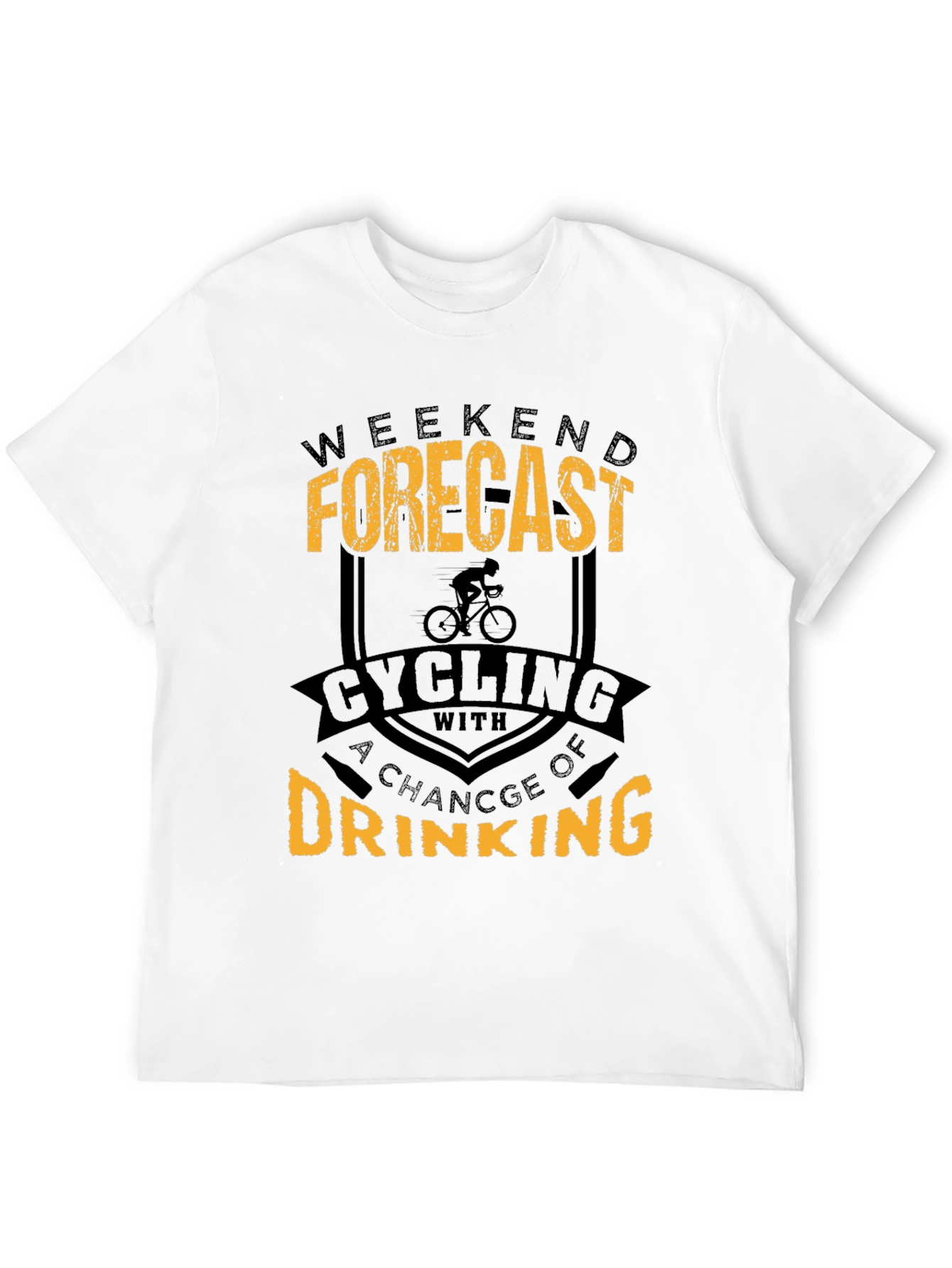 Cycling & Drinking Forecast T-Shirt