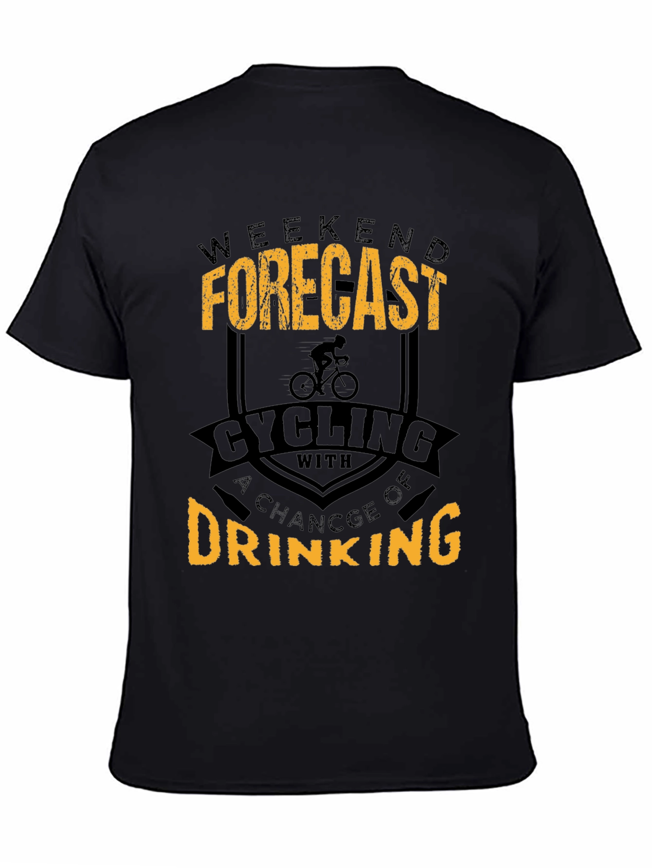Cycling & Drinking Forecast T-Shirt