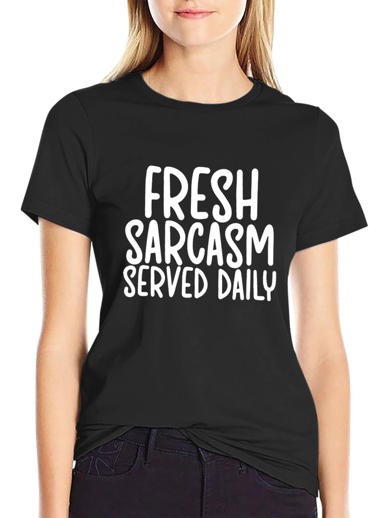 Fresh Sarcasm Served Daily Graphic Tee