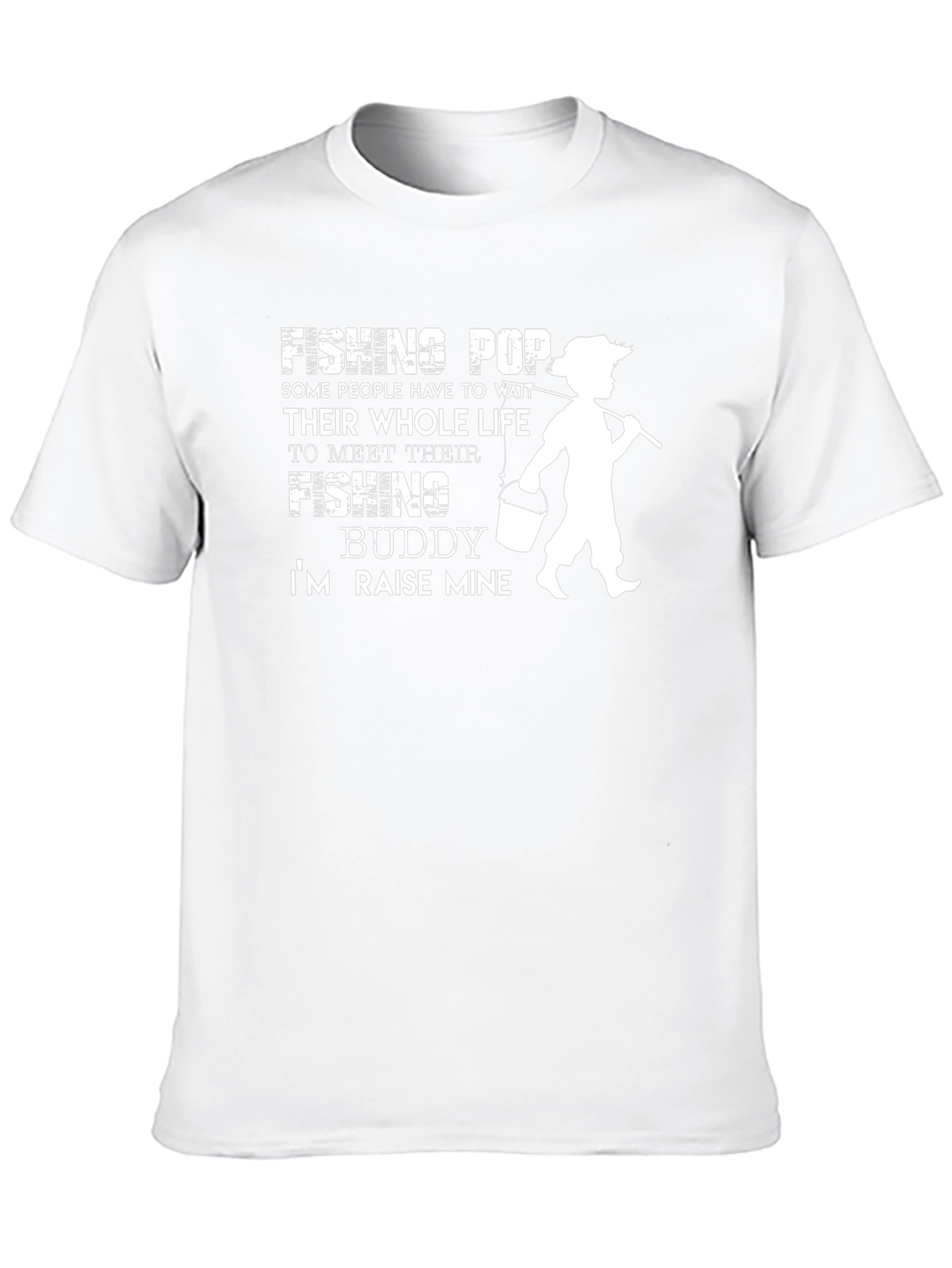 Fishing Pop Buddy T-Shirt - Raise Mine Tee