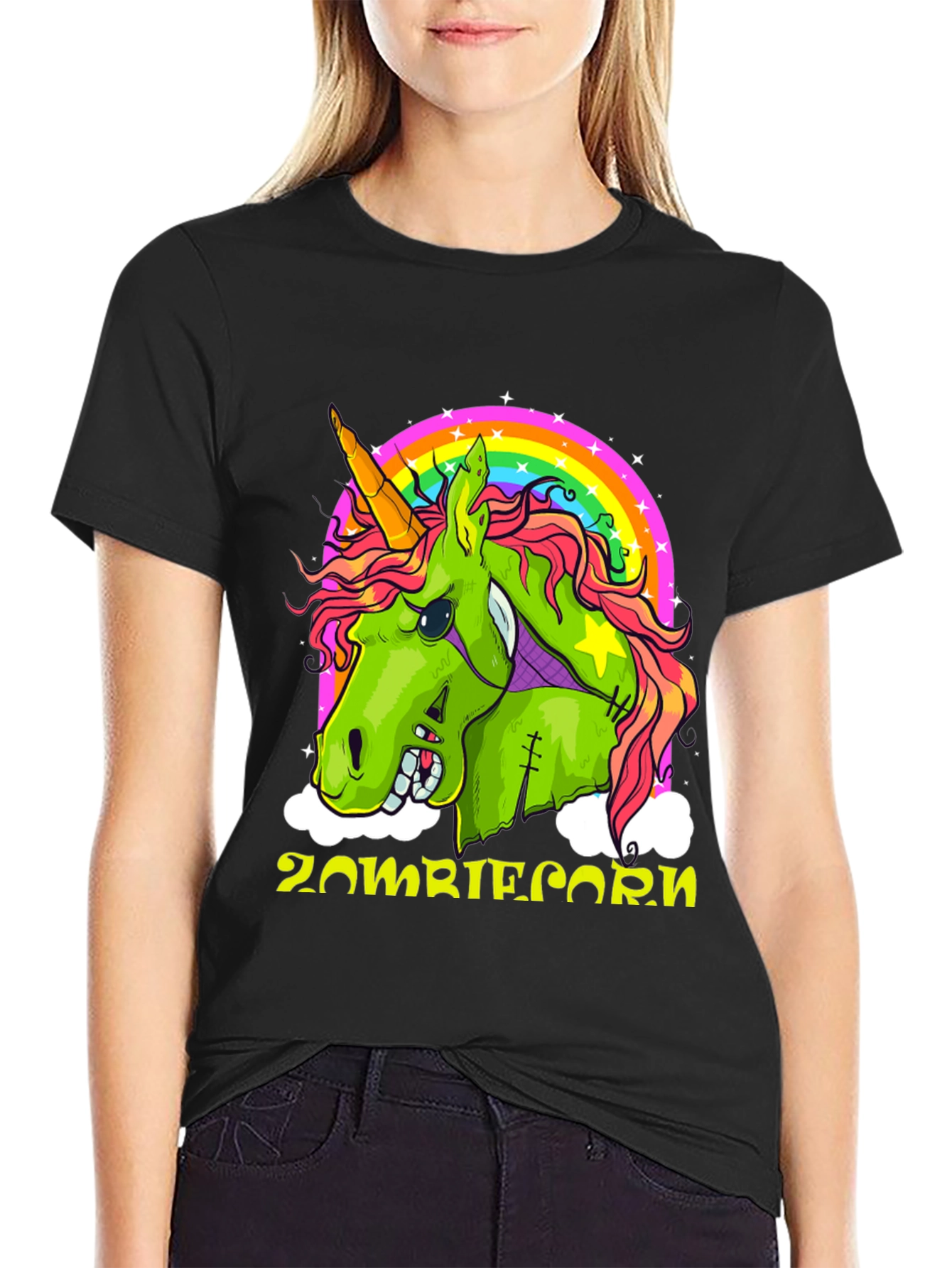 Zombie Unicorn Graphic Tee