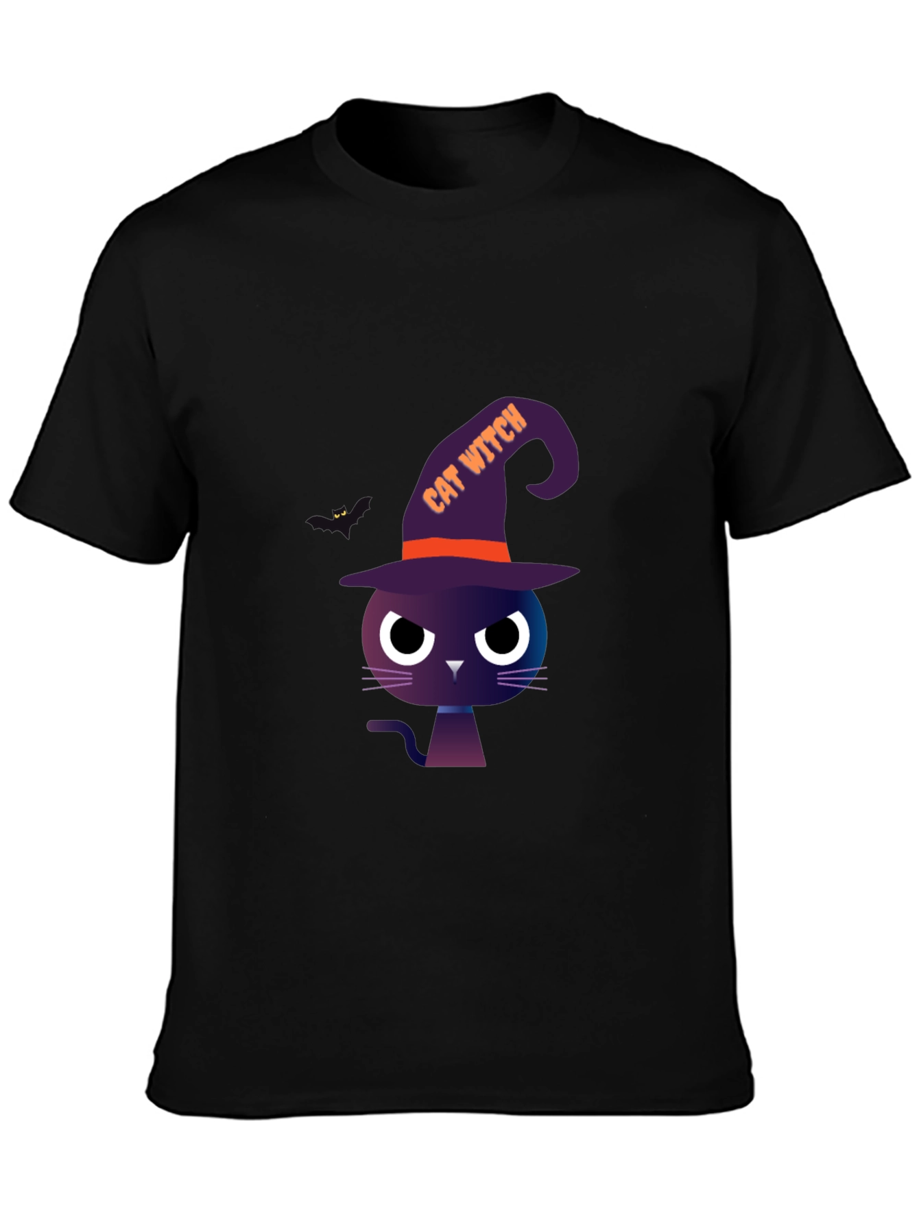 Cat Witch T-Shirt - Halloween Spooky Season