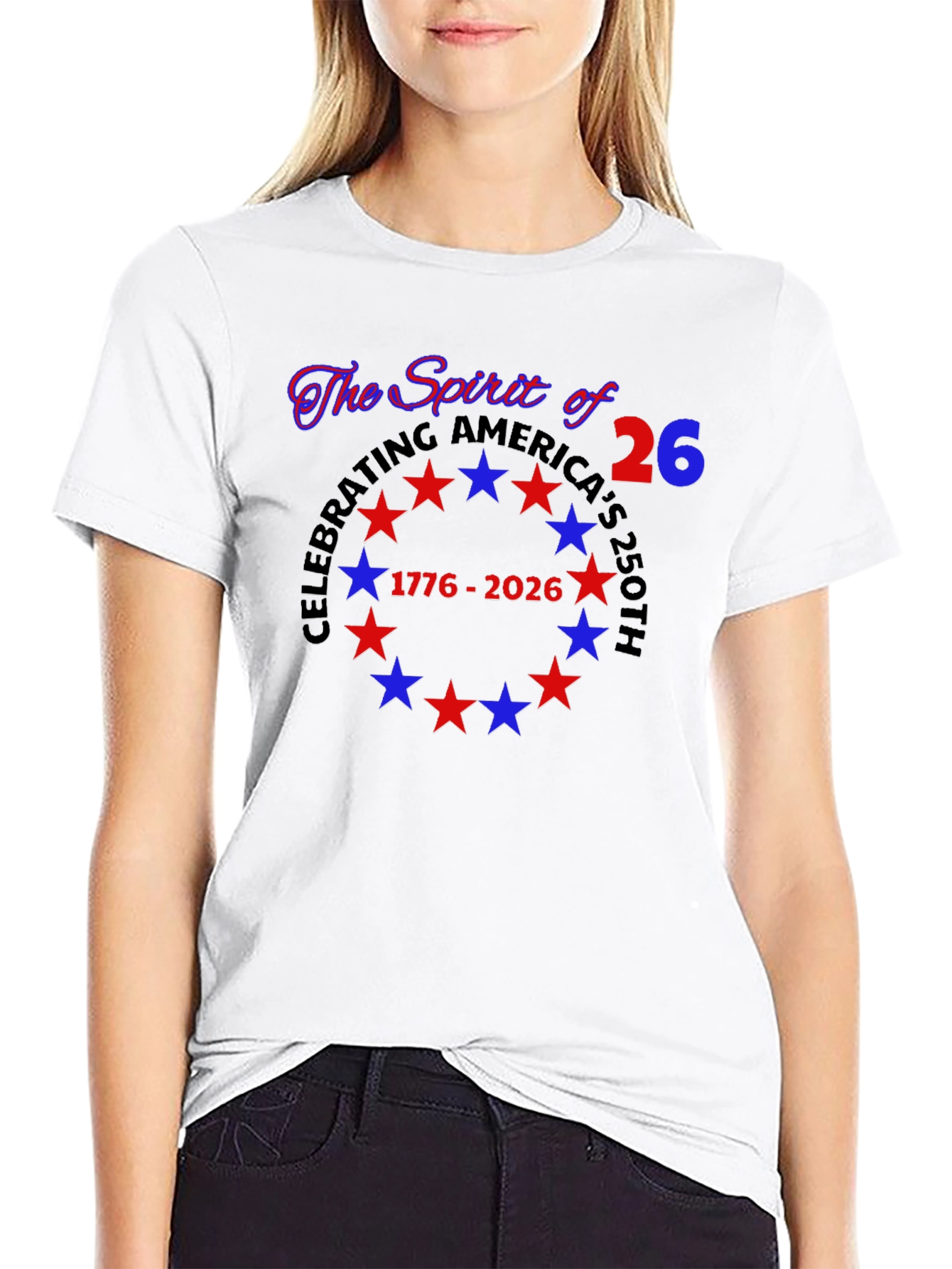 Spirit of 26 T-Shirt - Patriotic Celebration Tee