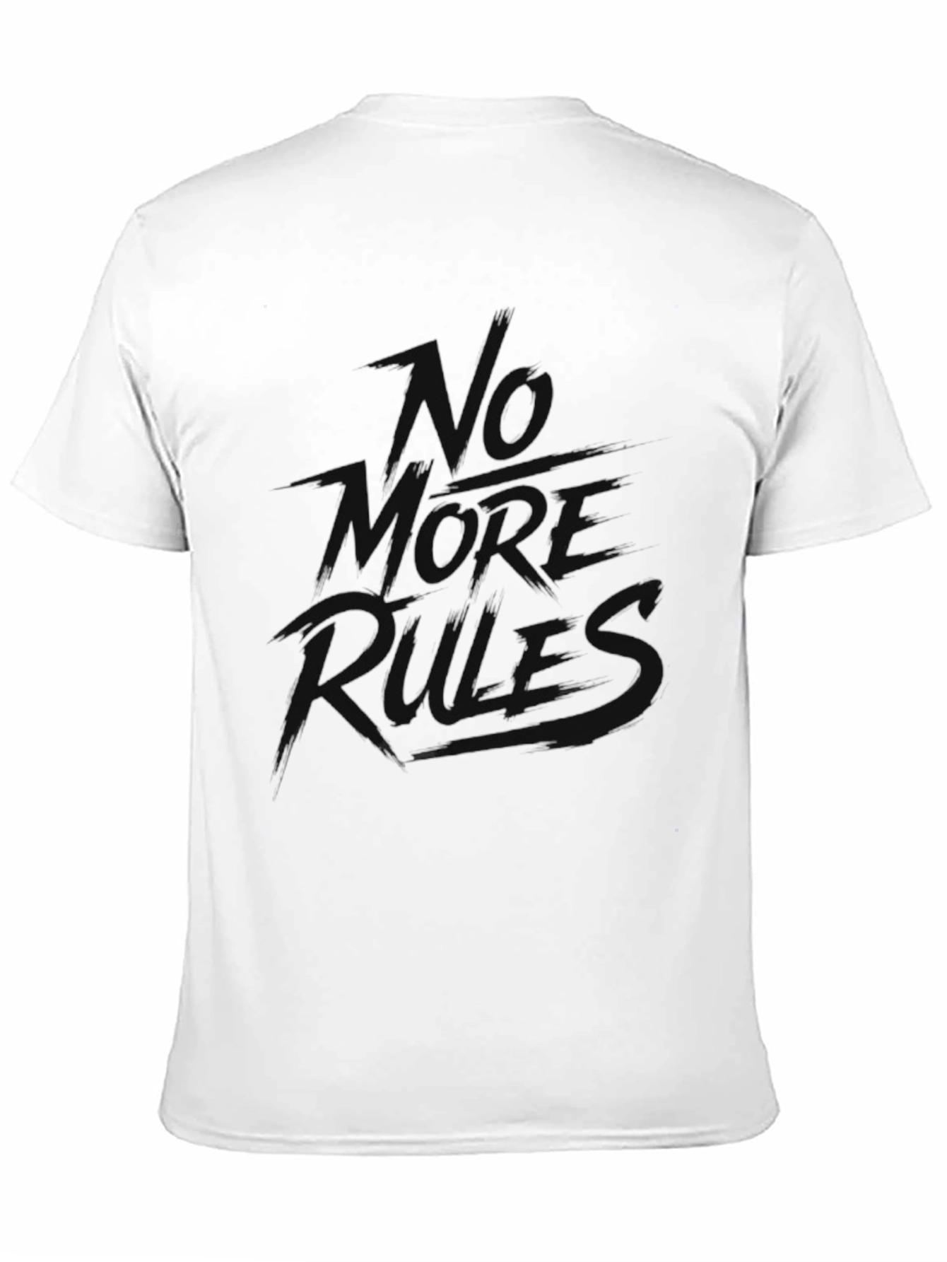 No More Rules Graphic Tee - Black T-Shirt