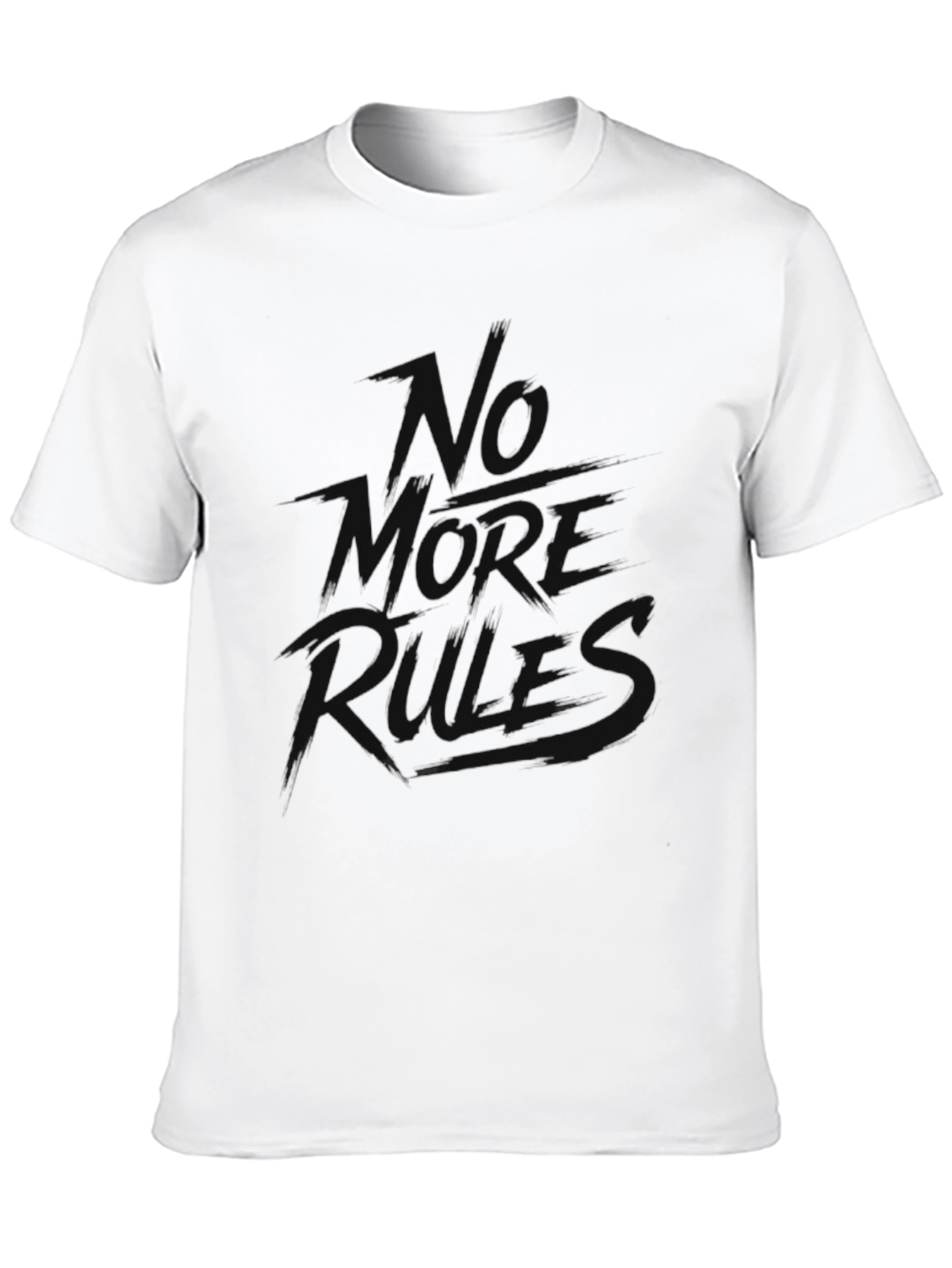No More Rules Graphic Tee - Black T-Shirt