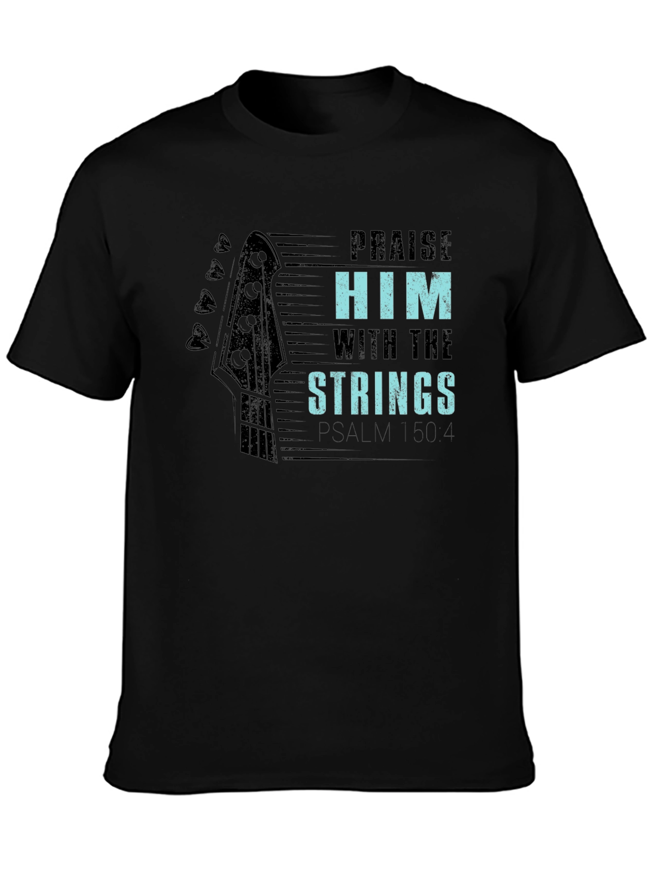 Praise Him with Strings Graphic Tee