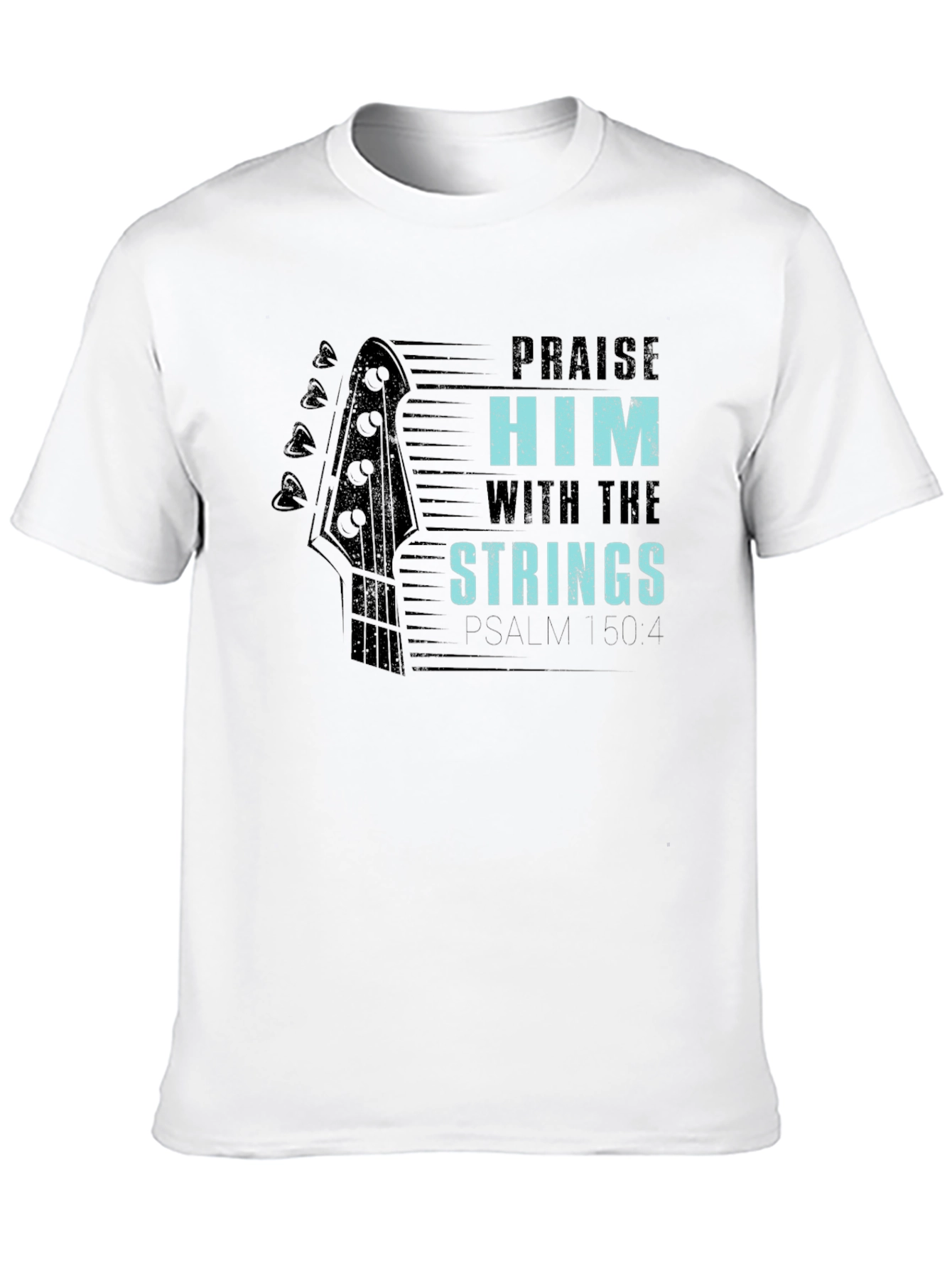 Praise Him with Strings Graphic Tee