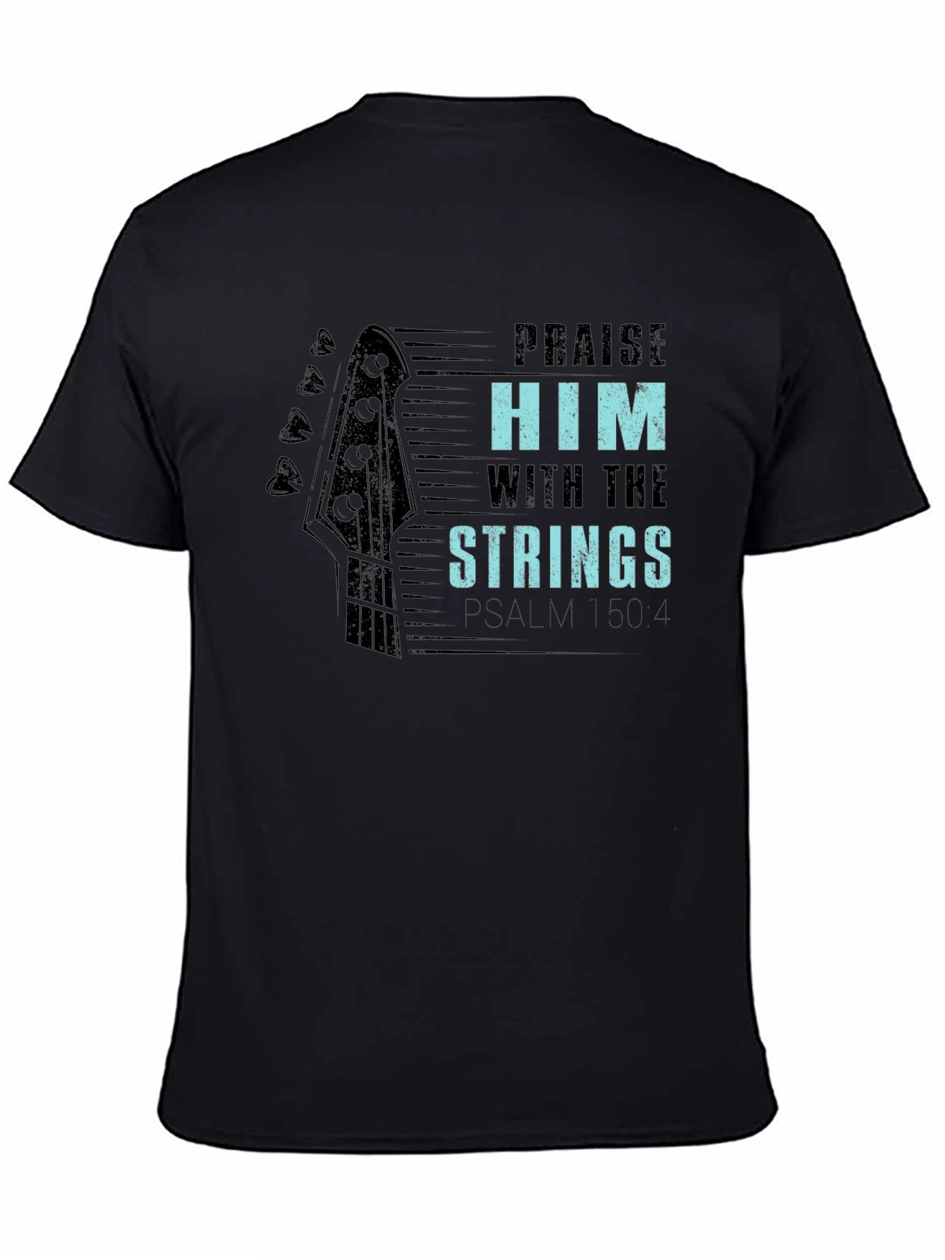Praise Him with Strings Graphic Tee
