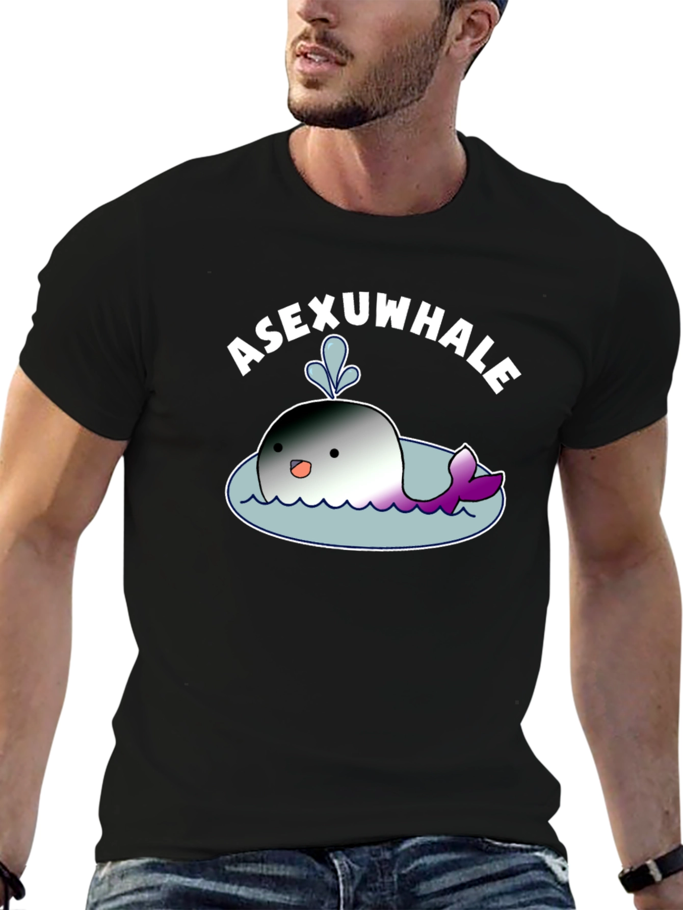 Asexuwhale T-Shirt -  LGBTQ+ Pride