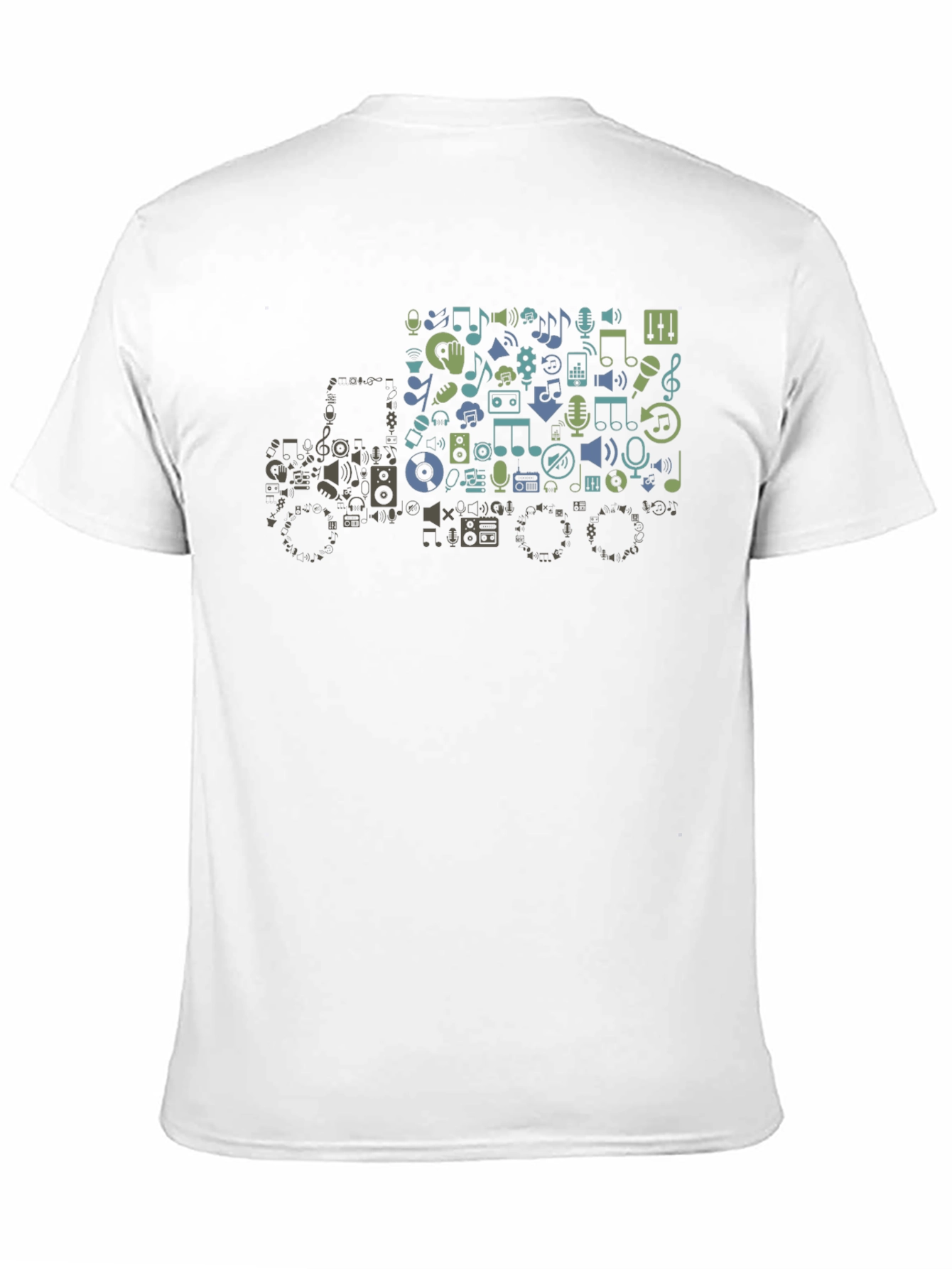 Music Truck Graphic Tee - Black