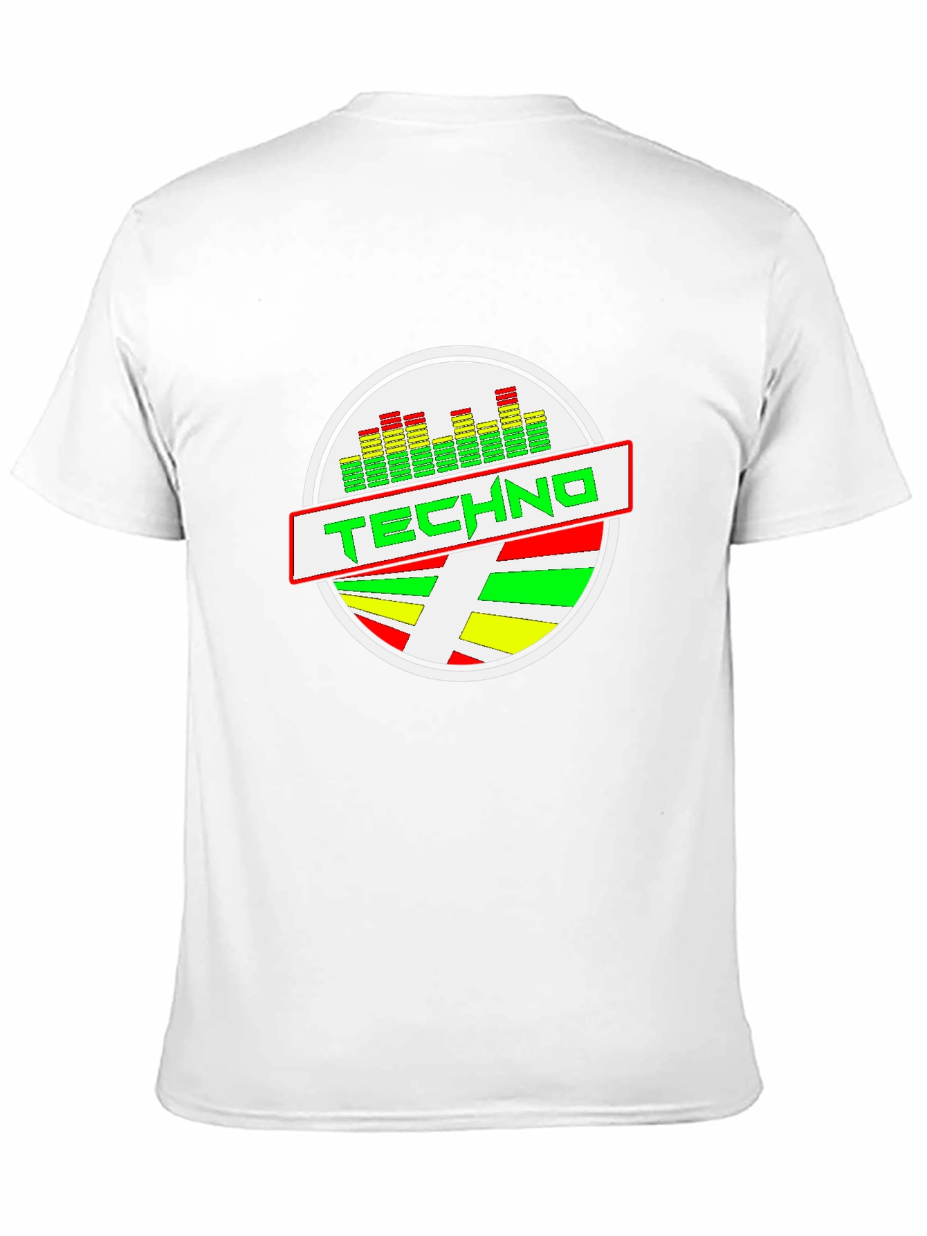 Techno Graphic Black T-Shirt