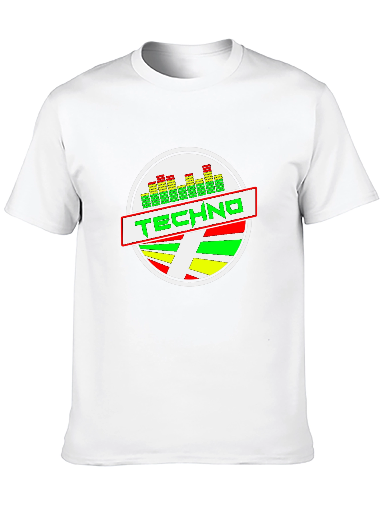 Techno Graphic Black T-Shirt
