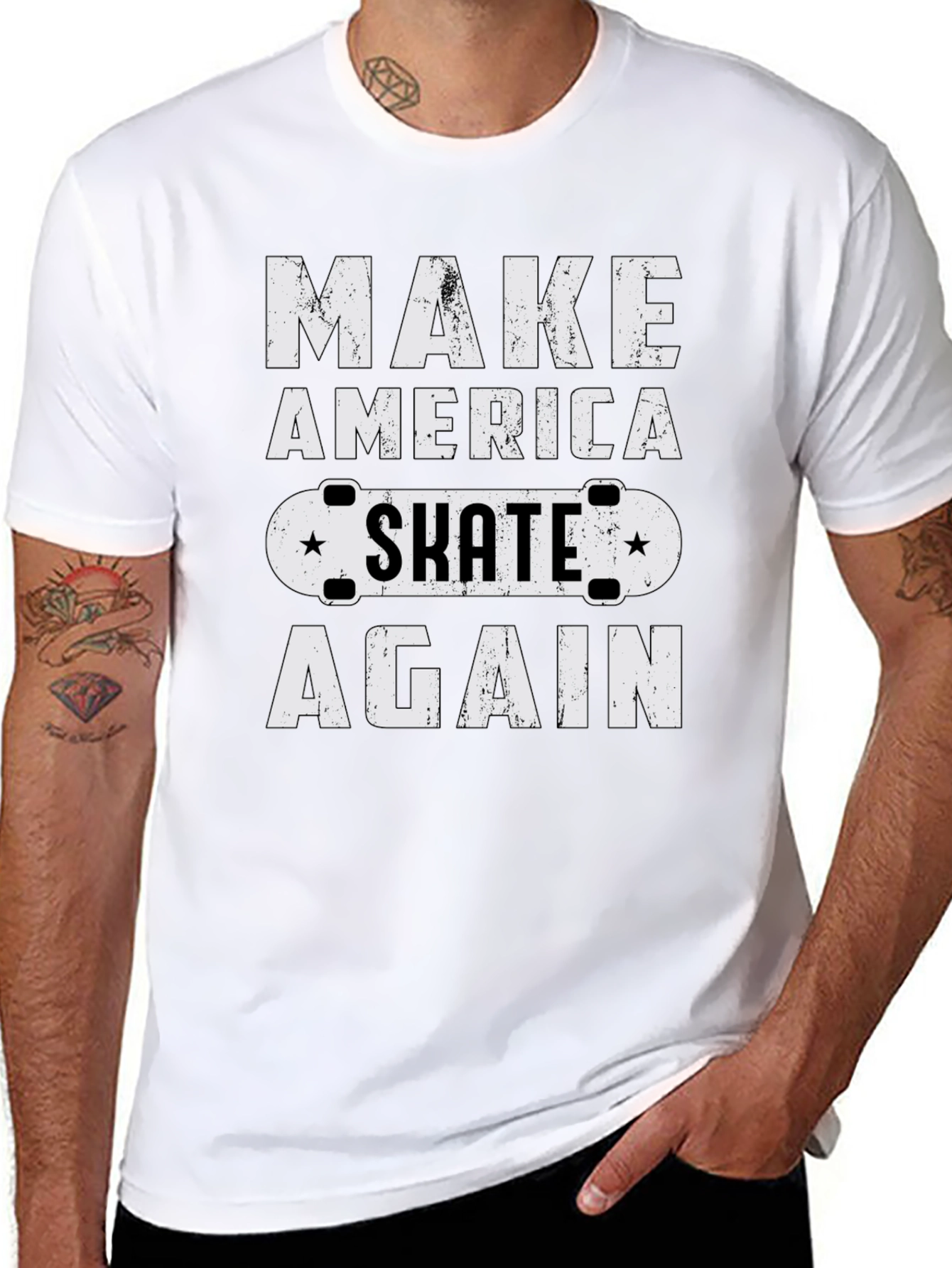 Make America Skate Again Graphic Tee