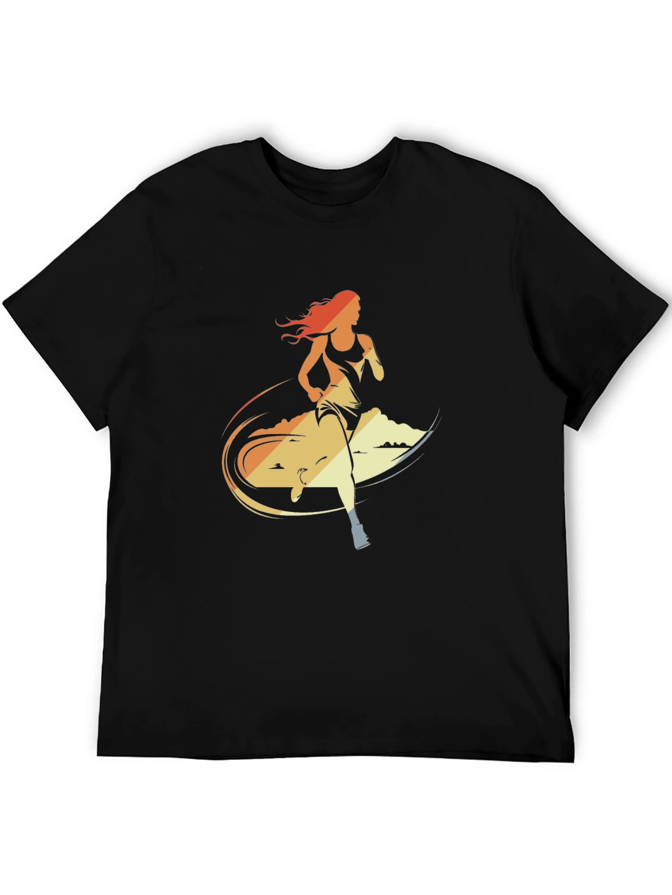 Retro Runner Graphic T-Shirt